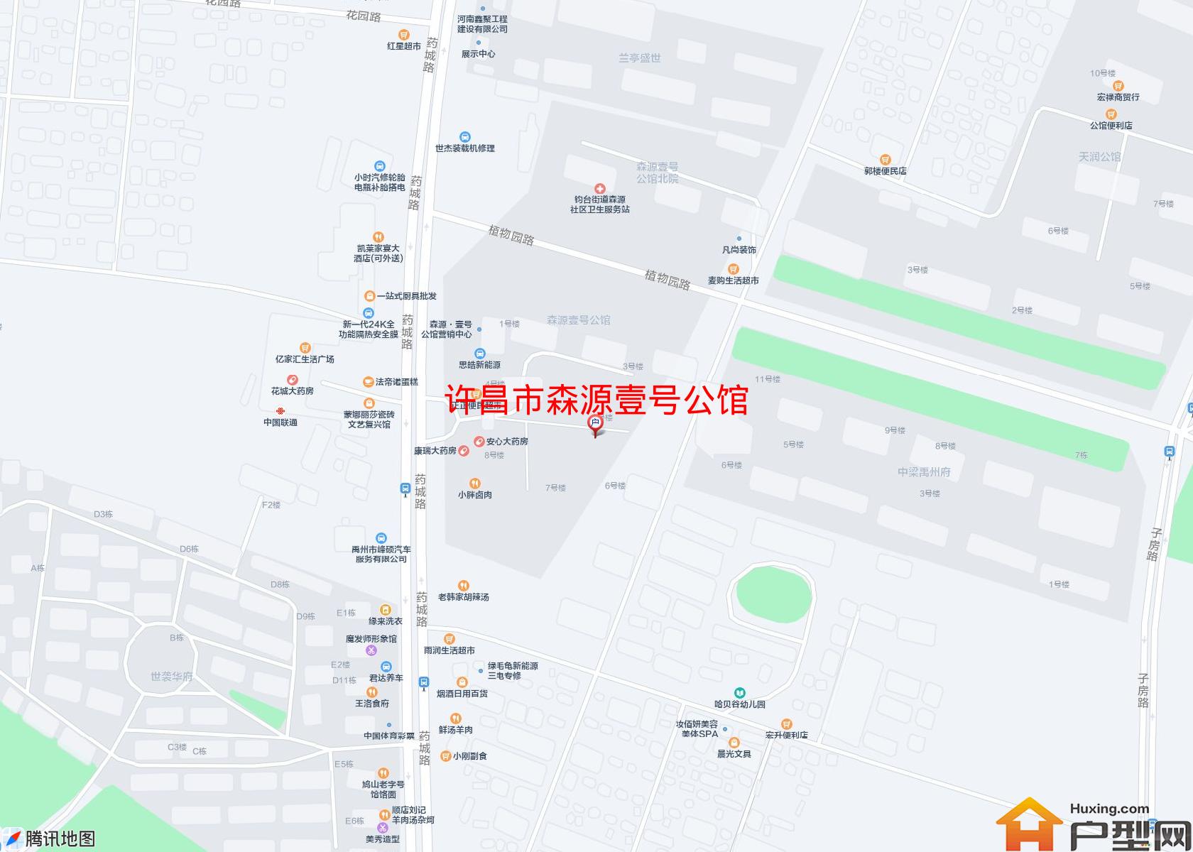 森源壹号公馆小区 - 户型网
