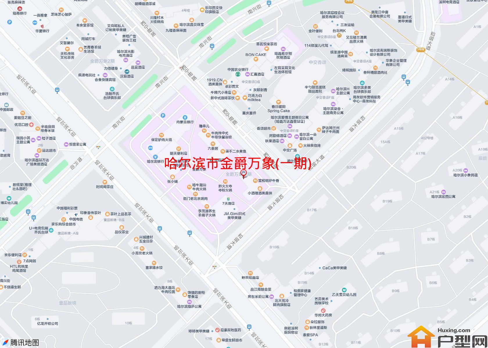 金爵万象(一期)小区 - 户型网