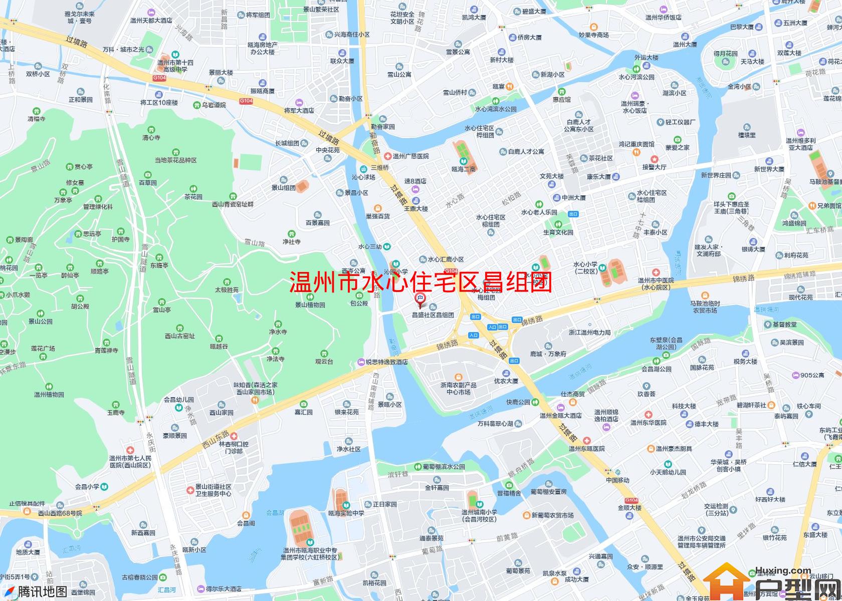 水心住宅区昌组团小区 - 户型网