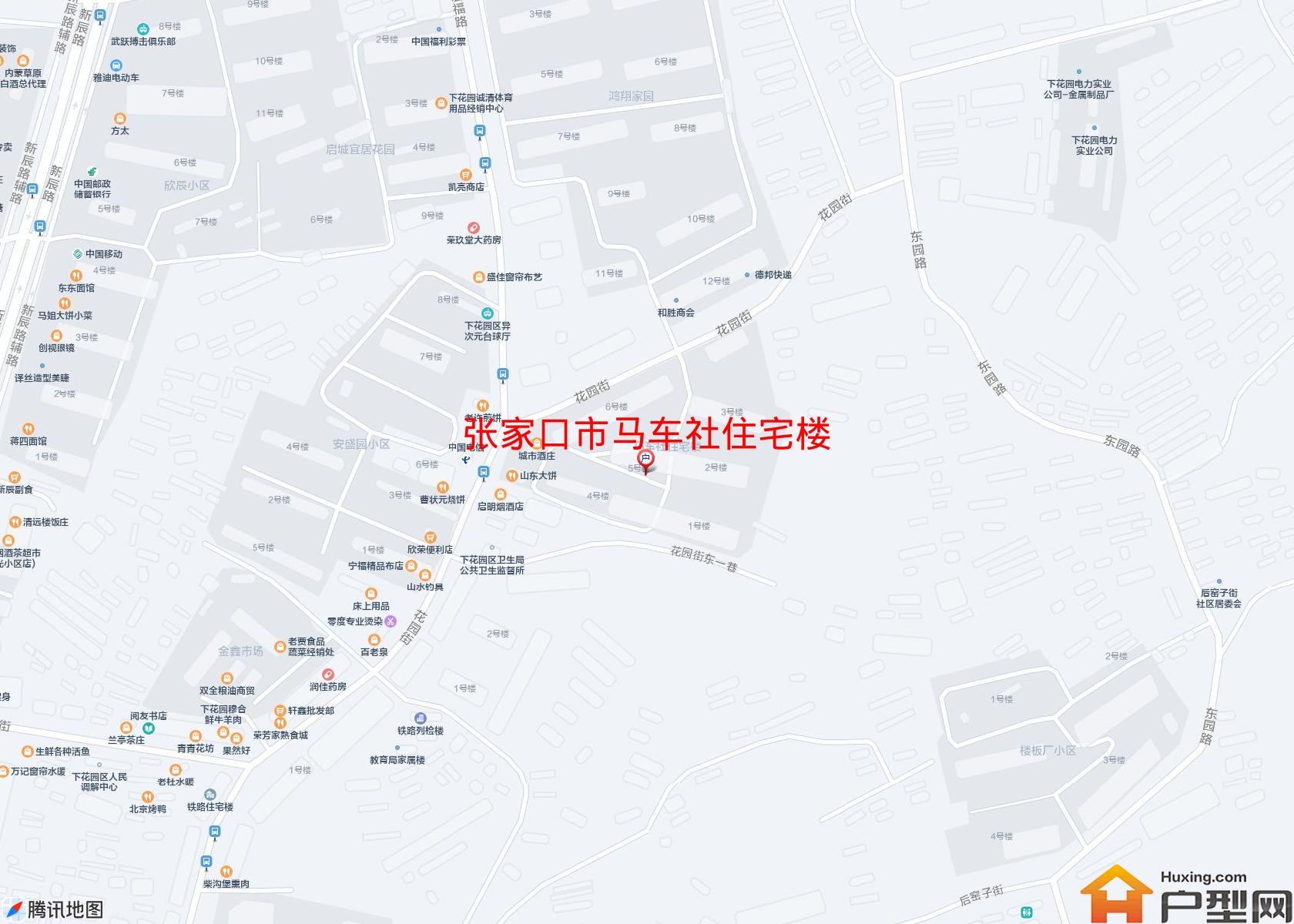 马车社住宅楼小区 - 户型网