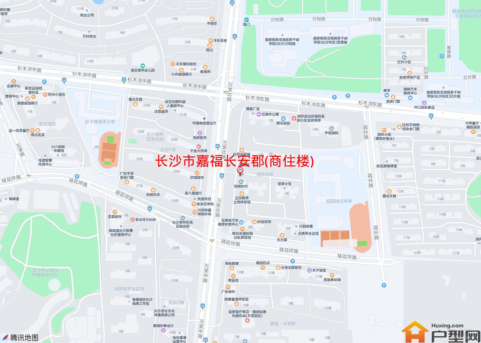 嘉福长安郡(商住楼)小区 - 户型网