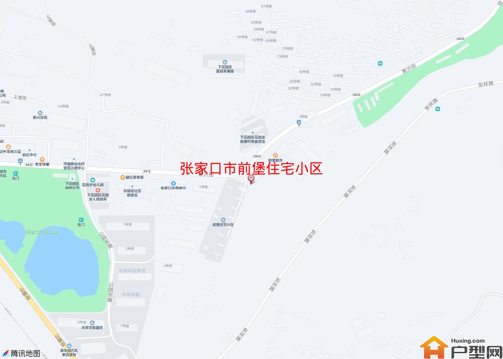 前堡住宅小区小区 - 户型网