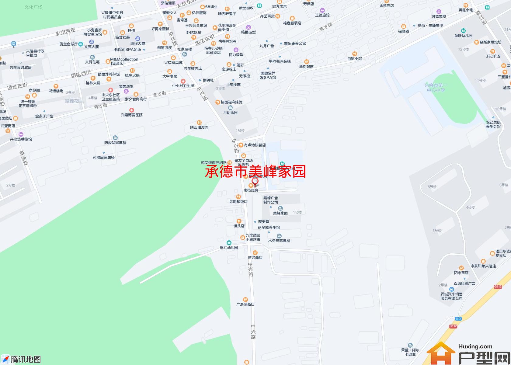美峰家园小区 - 户型网