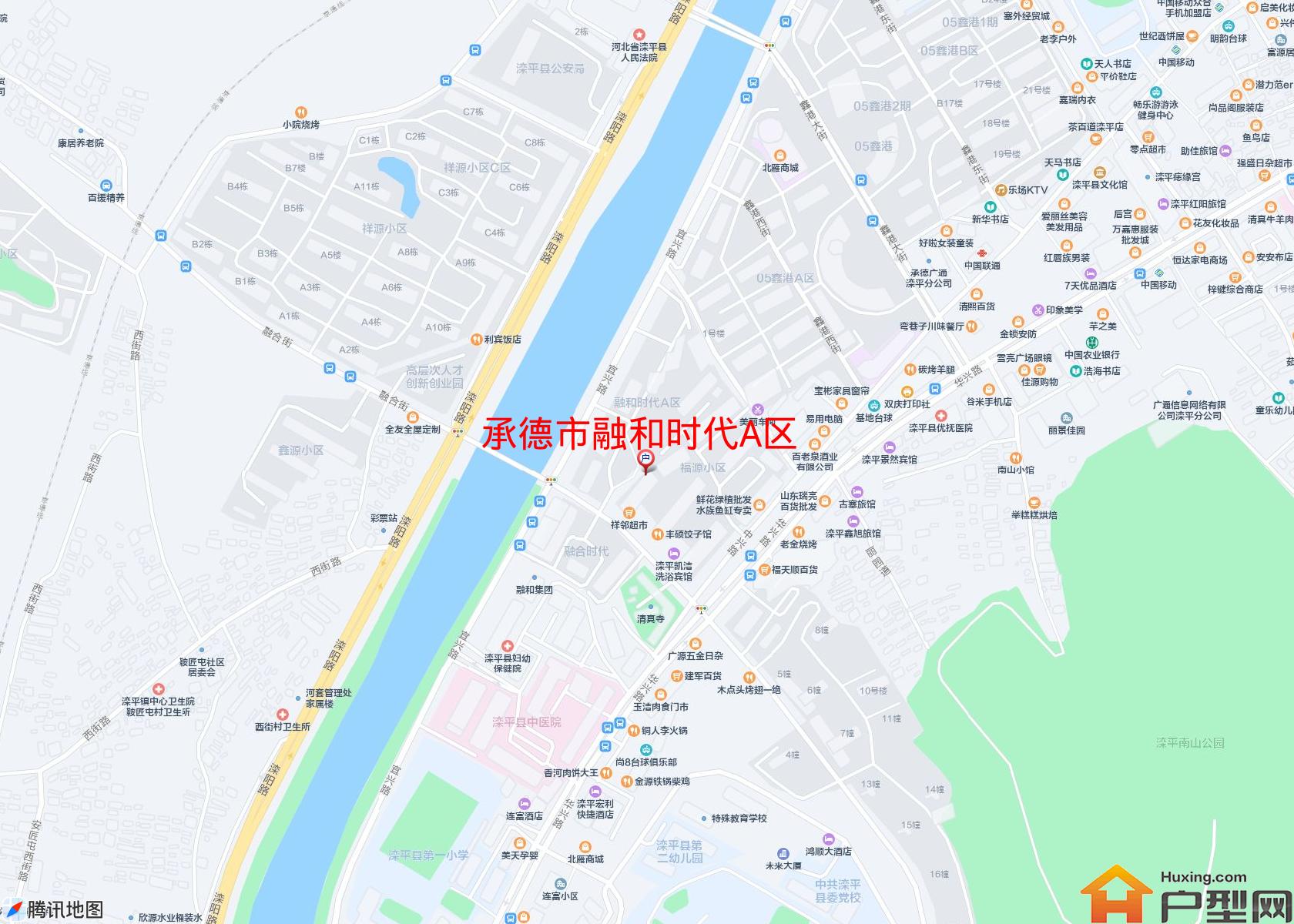融和时代A区小区 - 户型网