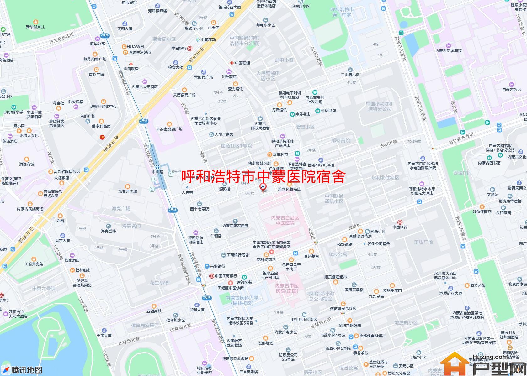 中蒙医院宿舍小区 - 户型网