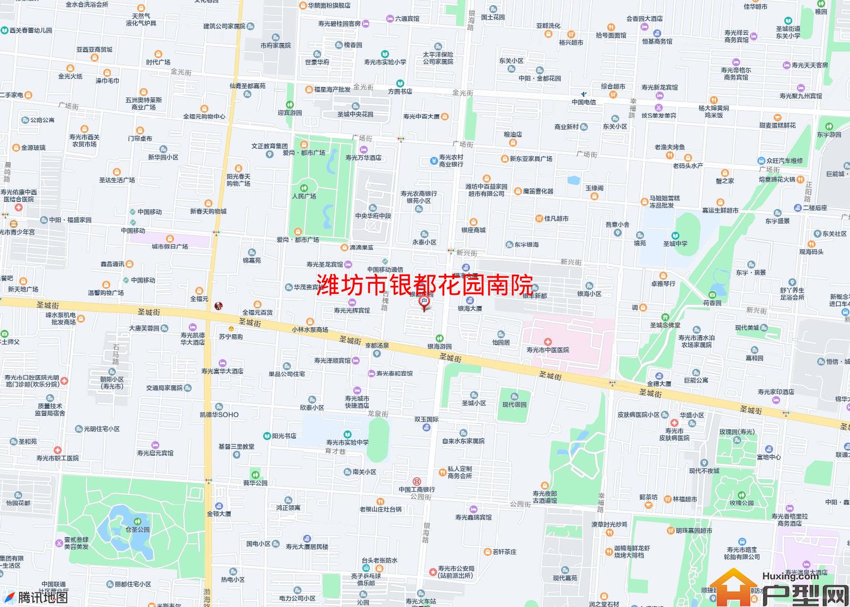 银都花园南院小区 - 户型网