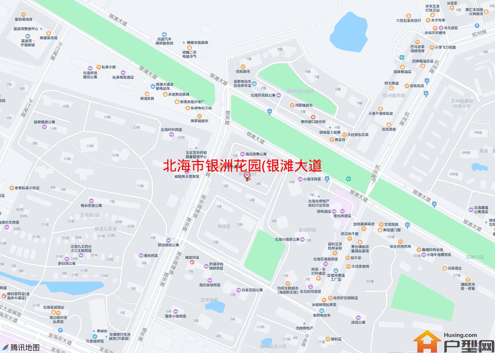银洲花园(银滩大道 )小区 - 户型网