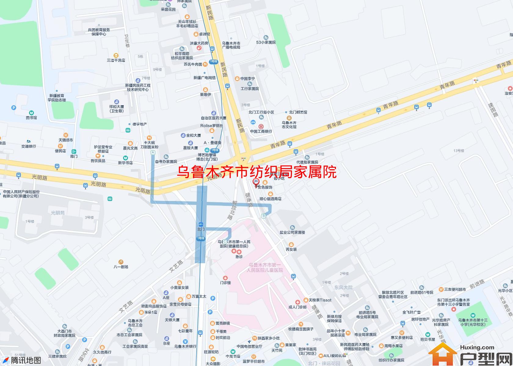 纺织局家属院小区 - 户型网