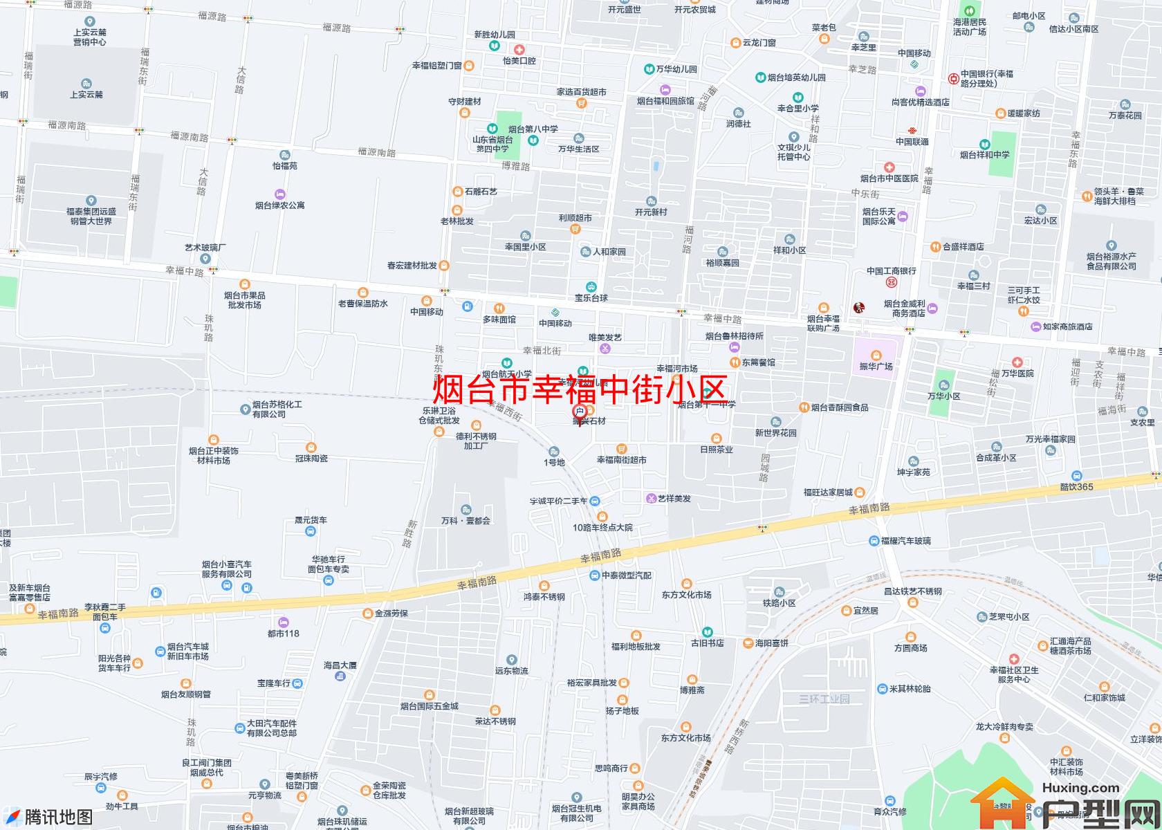 幸福中街小区小区 - 户型网