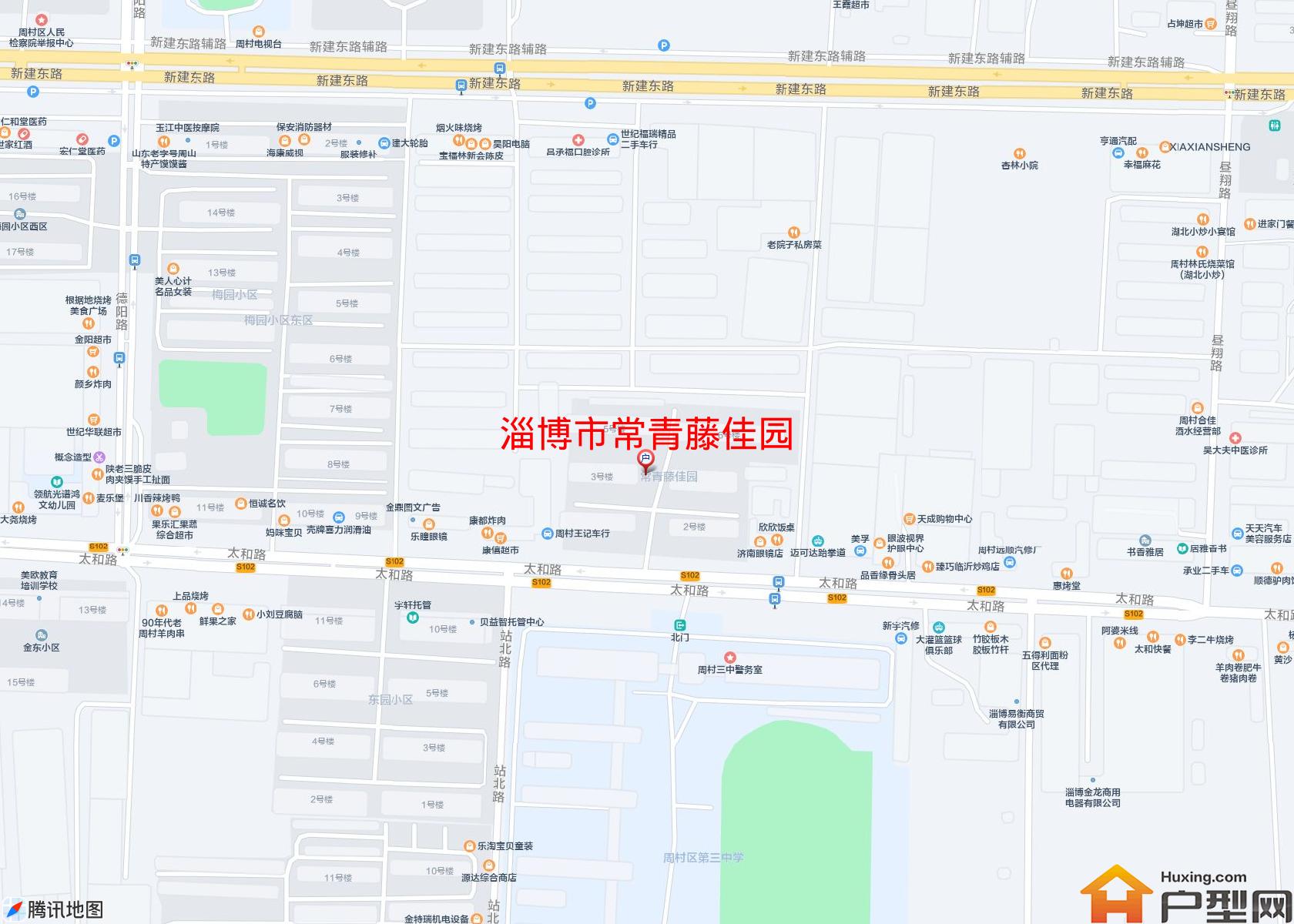 常青藤佳园小区 - 户型网