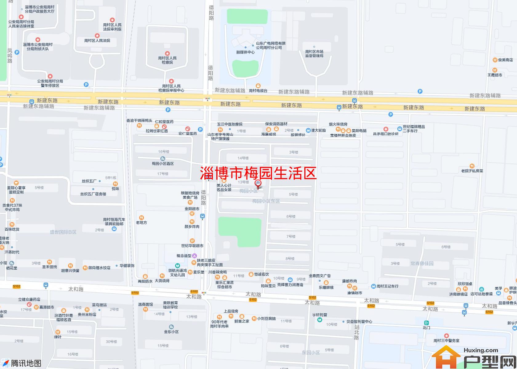 梅园生活区小区 - 户型网