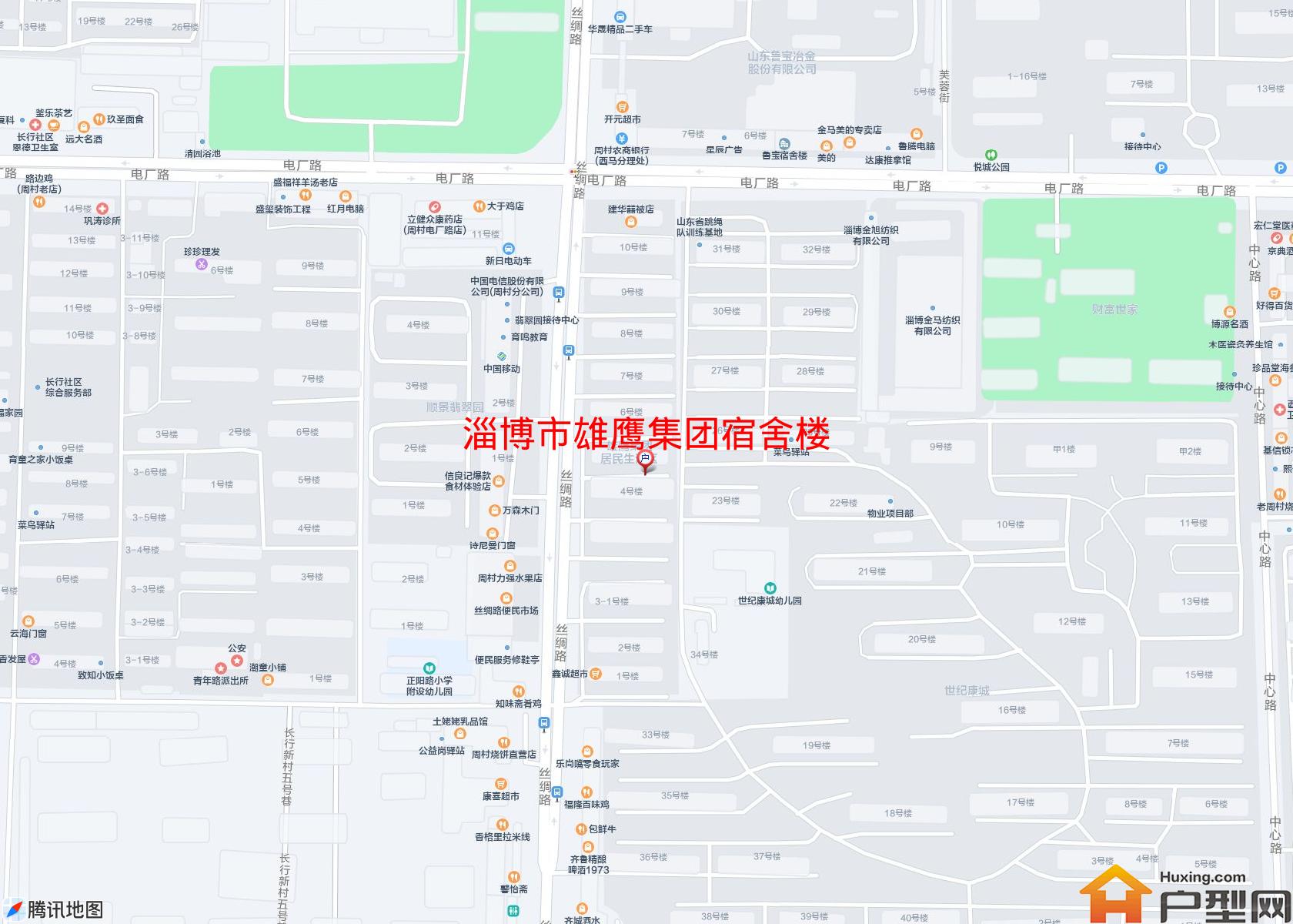 雄鹰集团宿舍楼小区 - 户型网