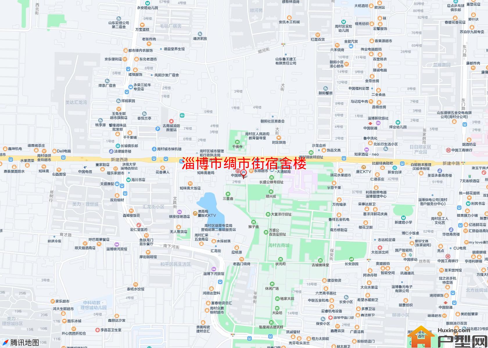 绸市街宿舍楼小区 - 户型网