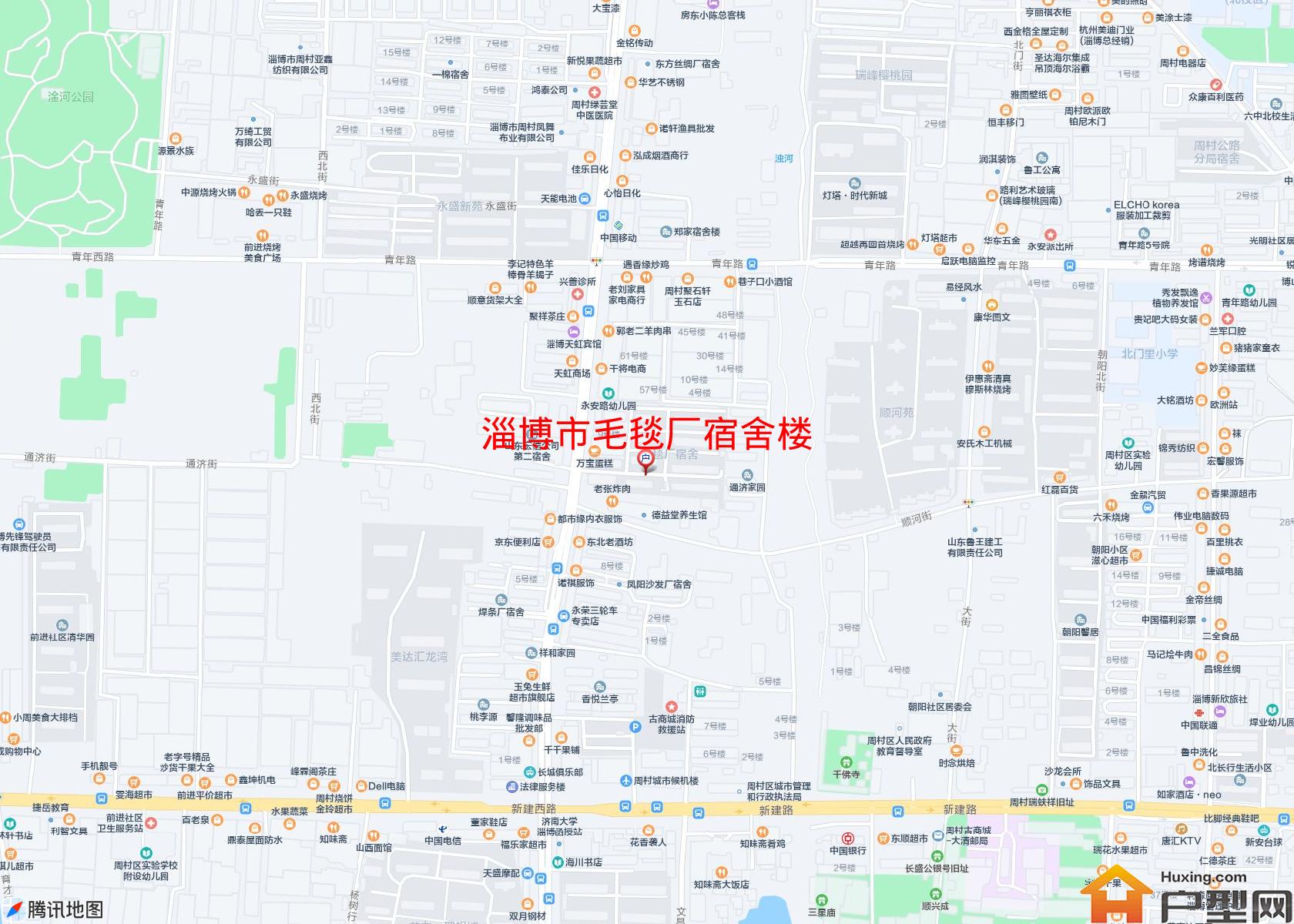 毛毯厂宿舍楼小区 - 户型网