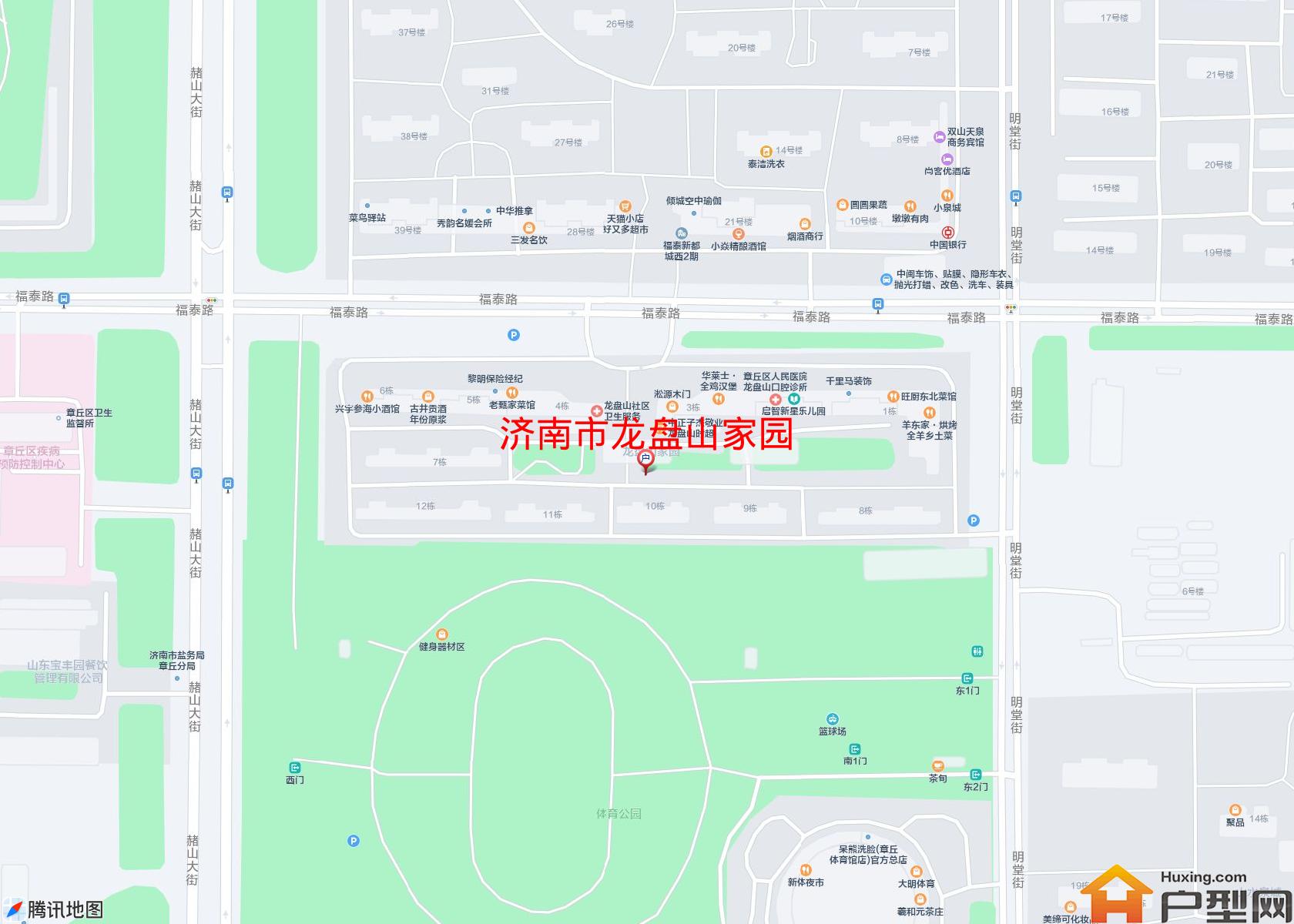龙盘山家园小区 - 户型网