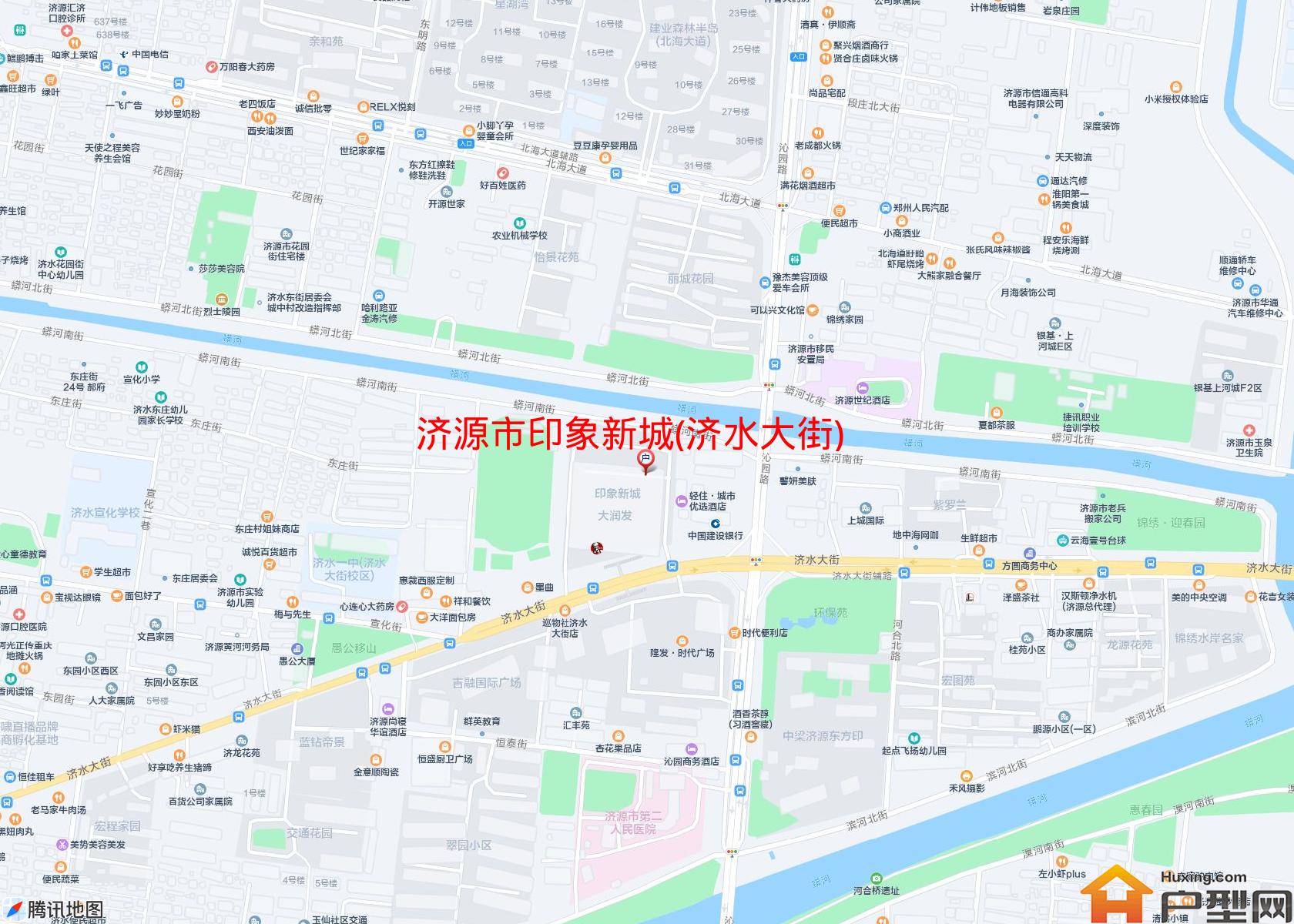 印象新城(济水大街)小区 - 户型网