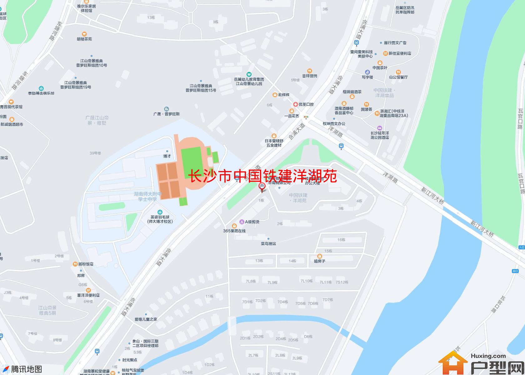 中国铁建洋湖苑小区 - 户型网