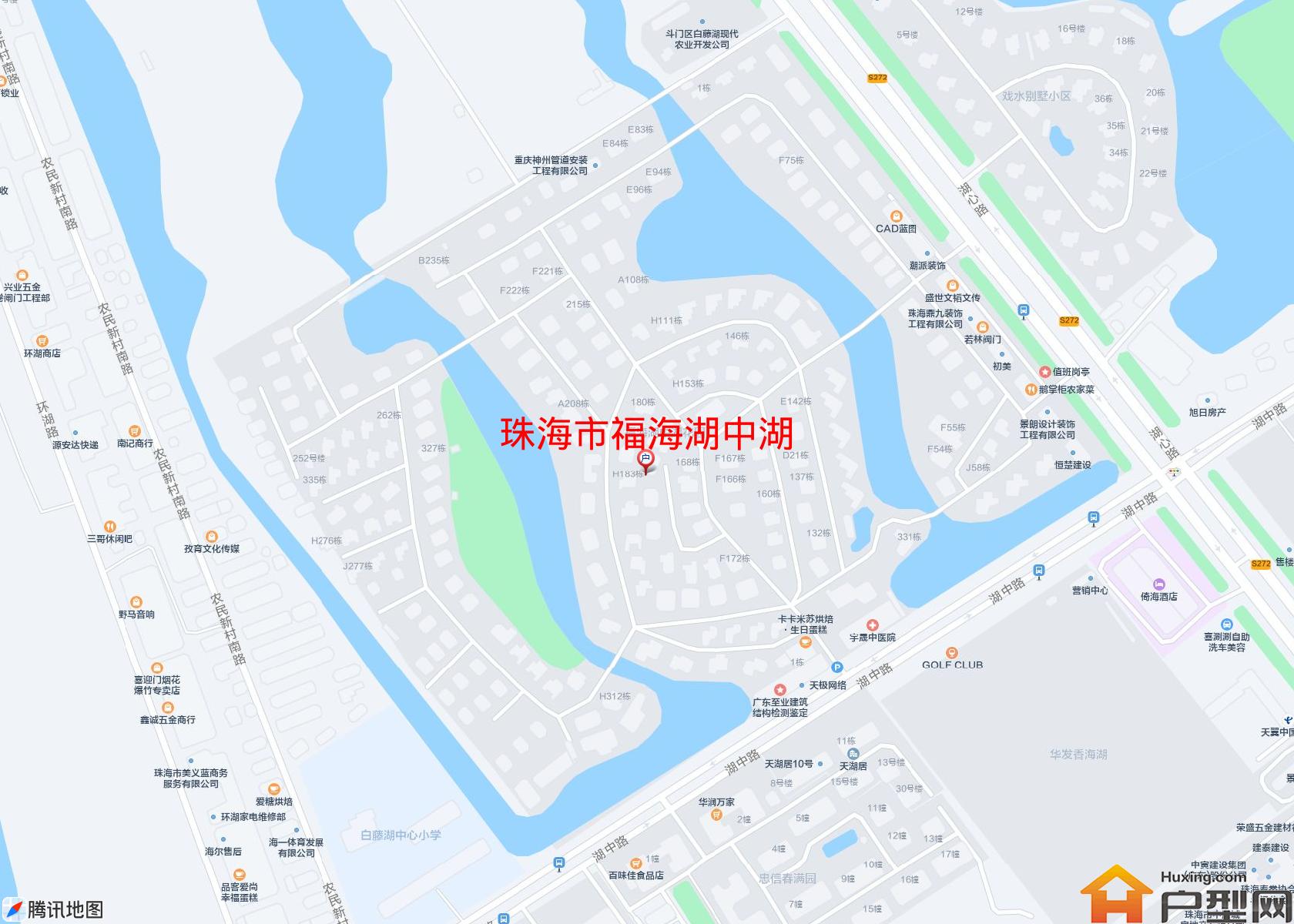 福海湖中湖小区 - 户型网