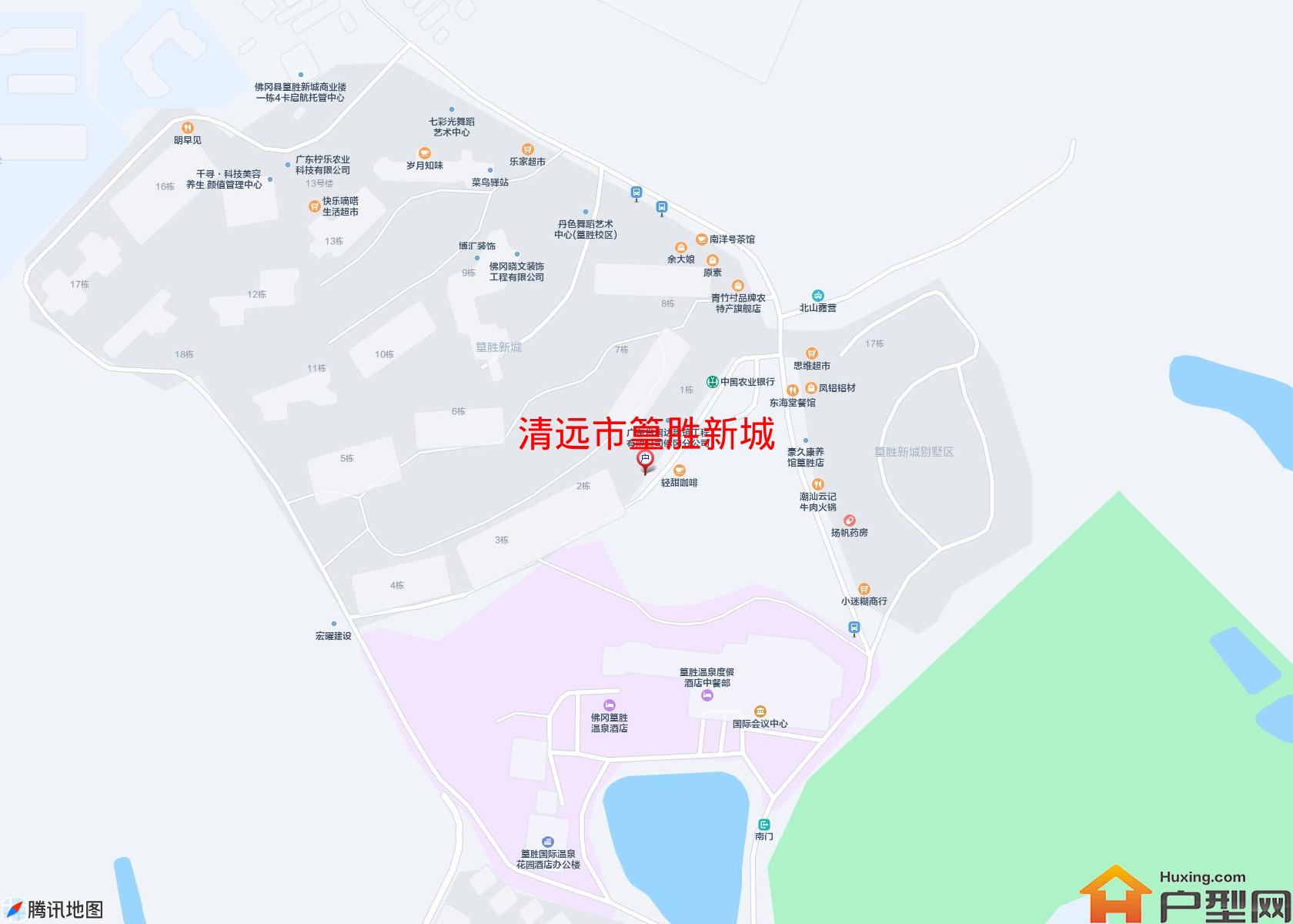 篁胜新城小区 - 户型网