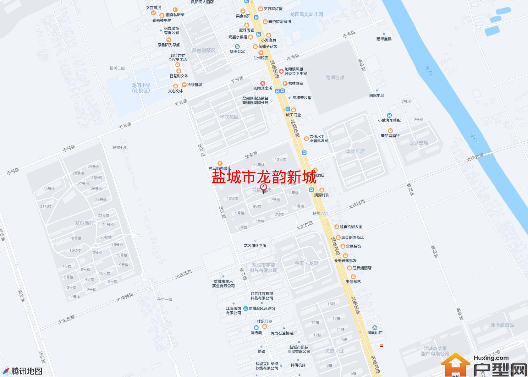 龙韵新城小区 - 户型网