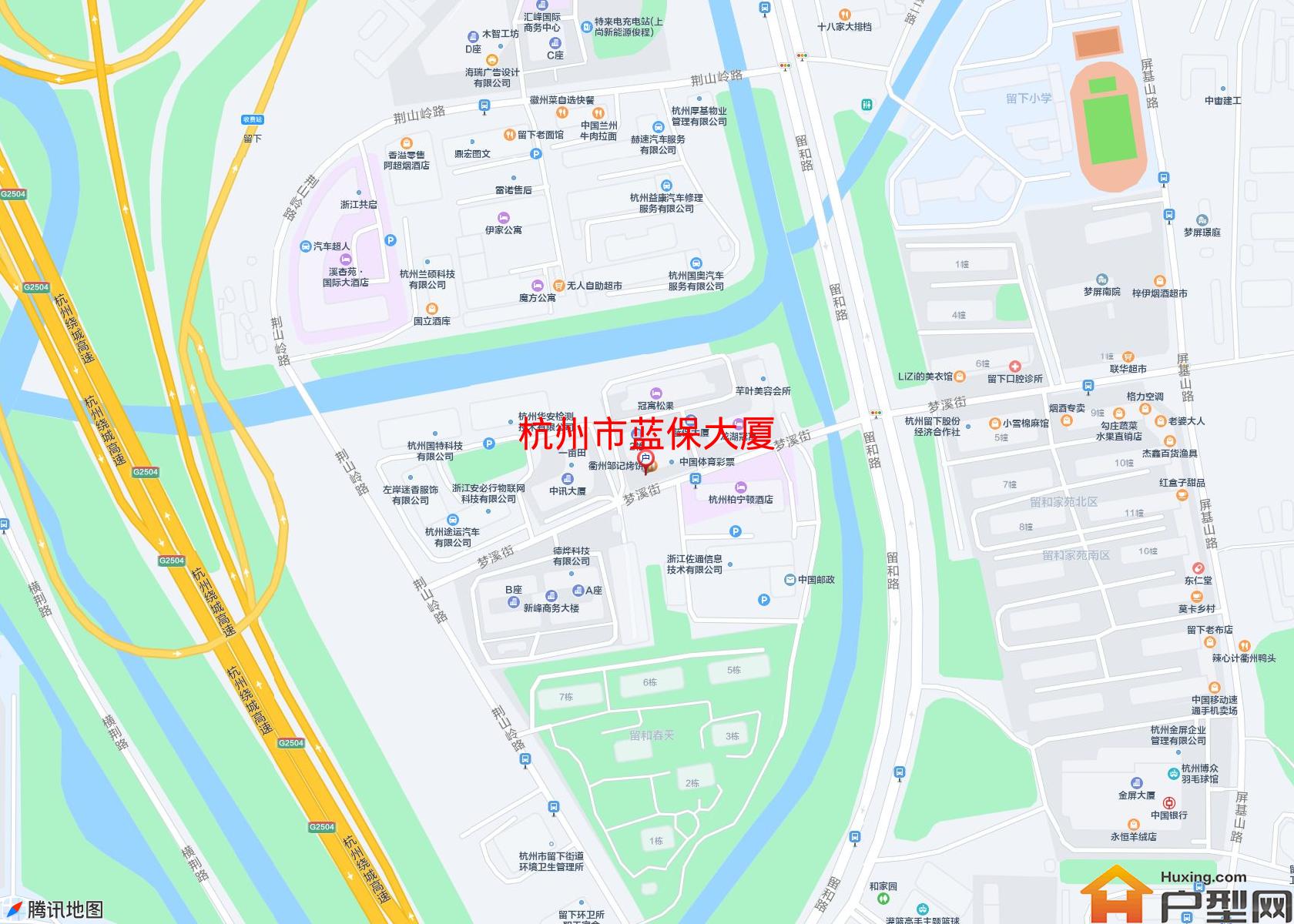 蓝保大厦小区 - 户型网