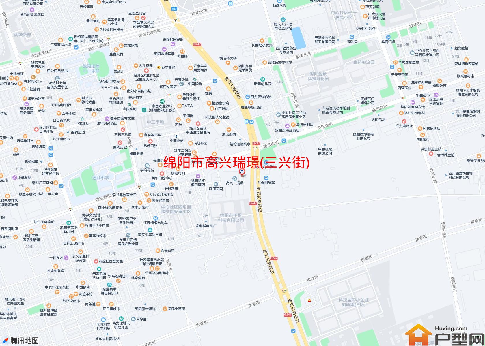 高兴瑞璟(三兴街)小区 - 户型网
