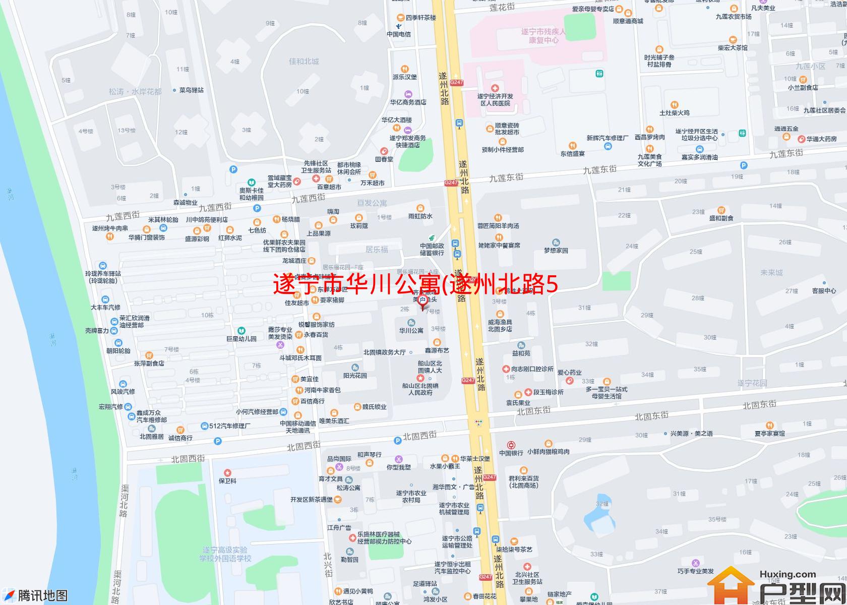 华川公寓(遂州北路531号)小区 - 户型网