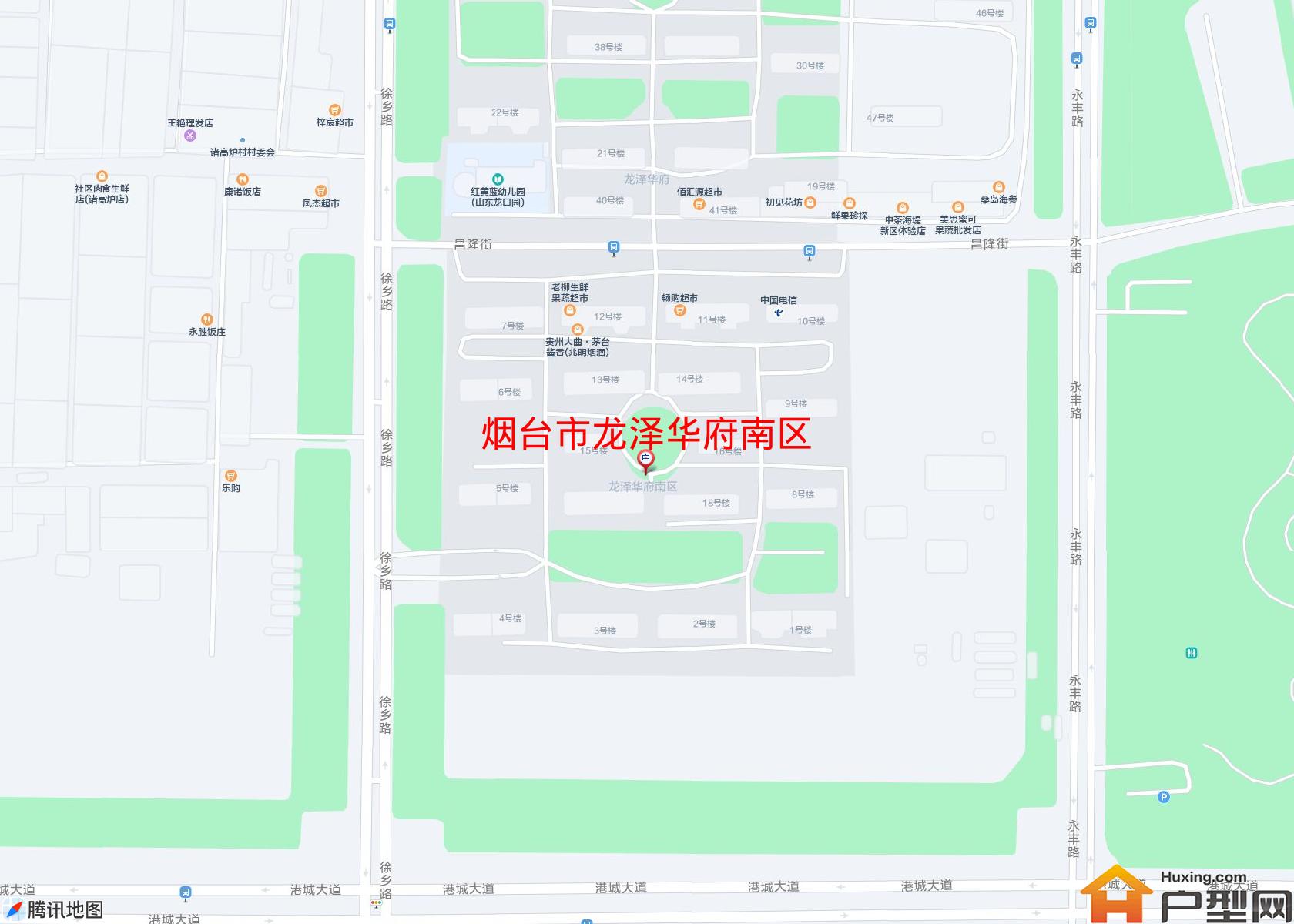 龙泽华府南区小区 - 户型网