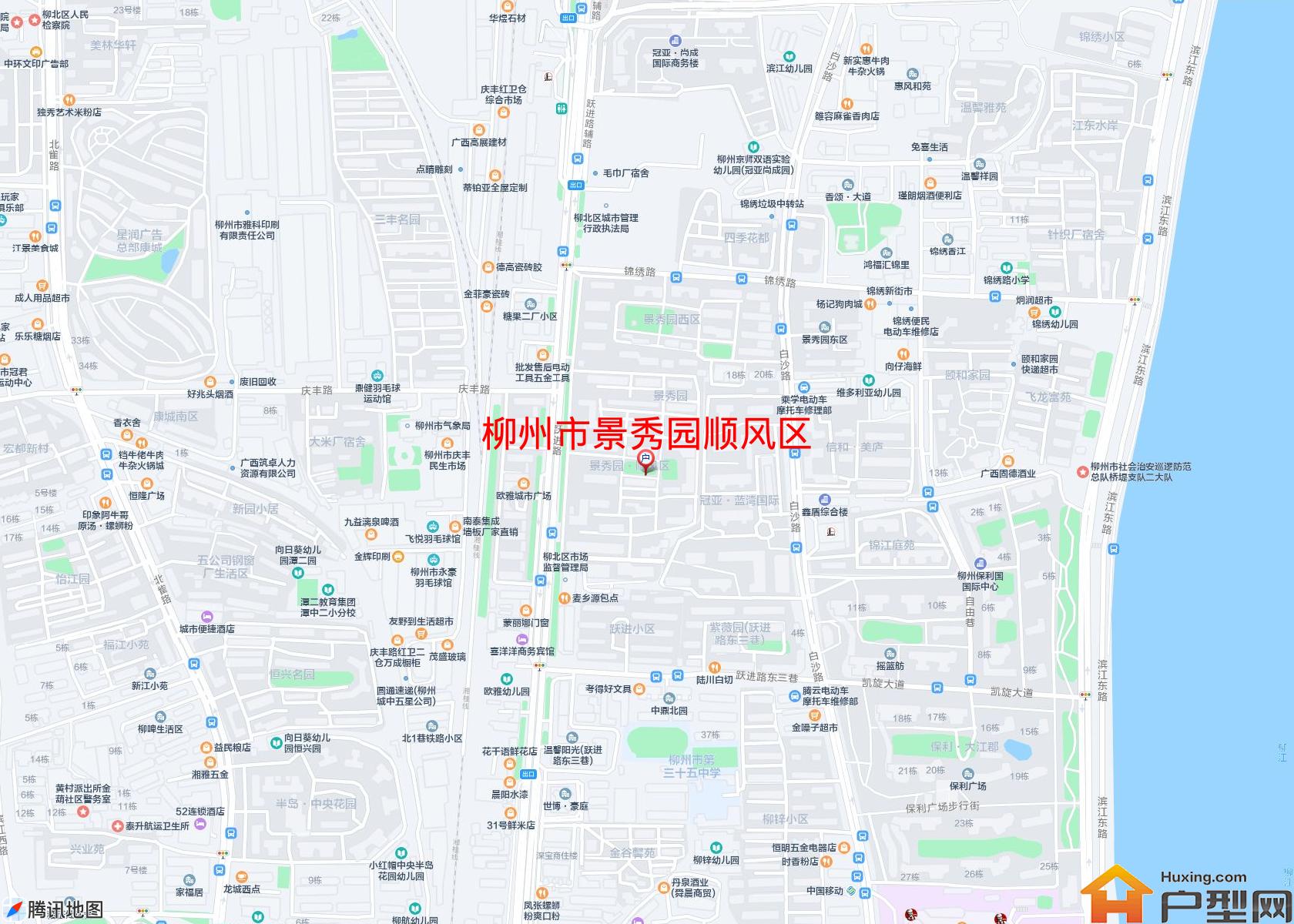 景秀园顺风区小区 - 户型网