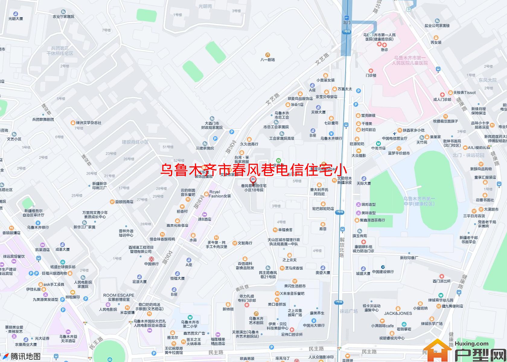 春风巷电信住宅小区7号院小区 - 户型网