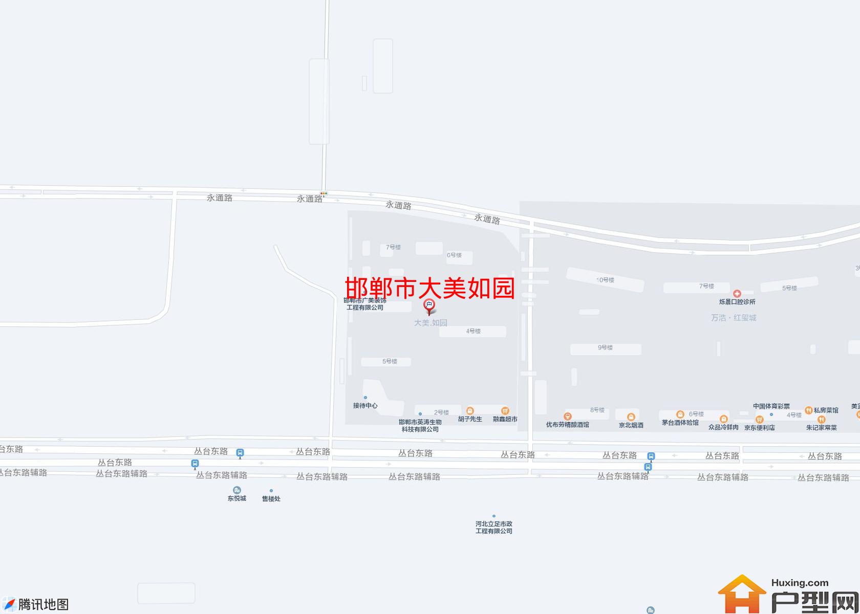 大美如园小区 - 户型网