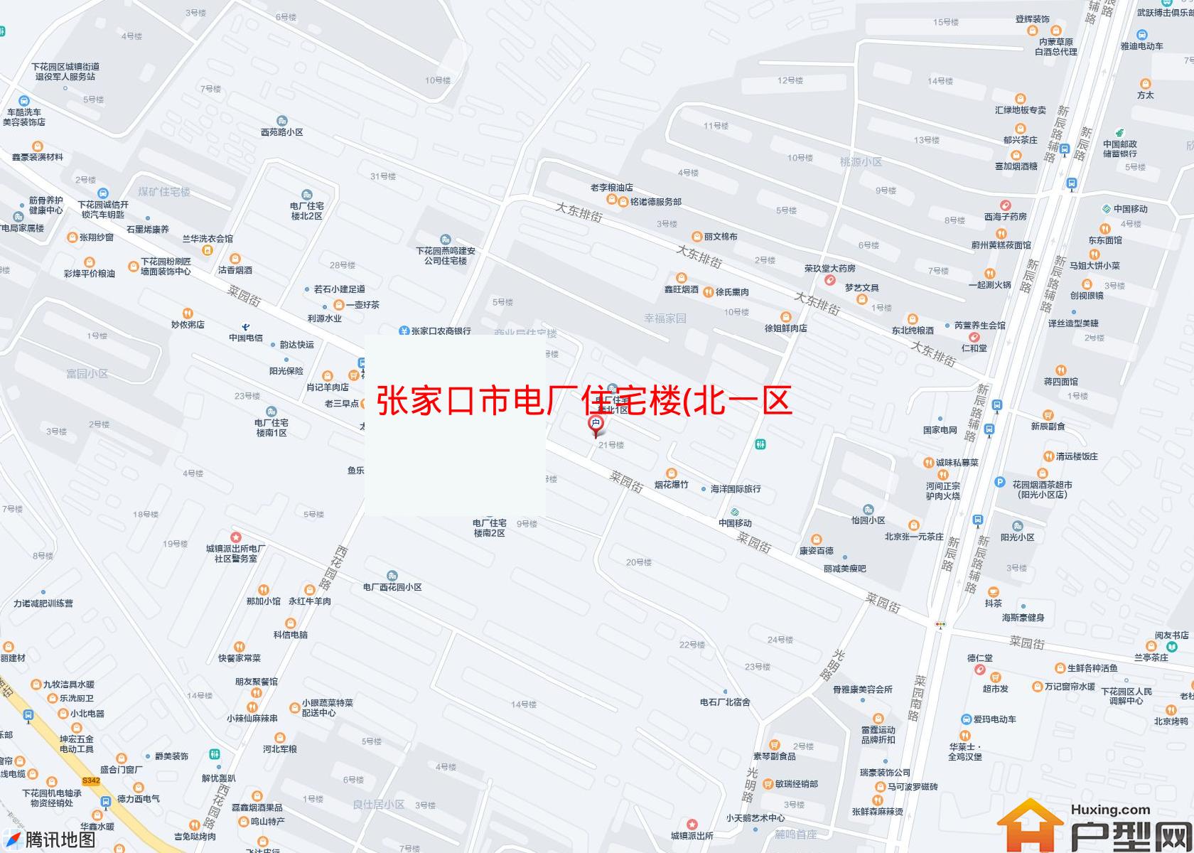 电厂住宅楼(北一区)小区 - 户型网