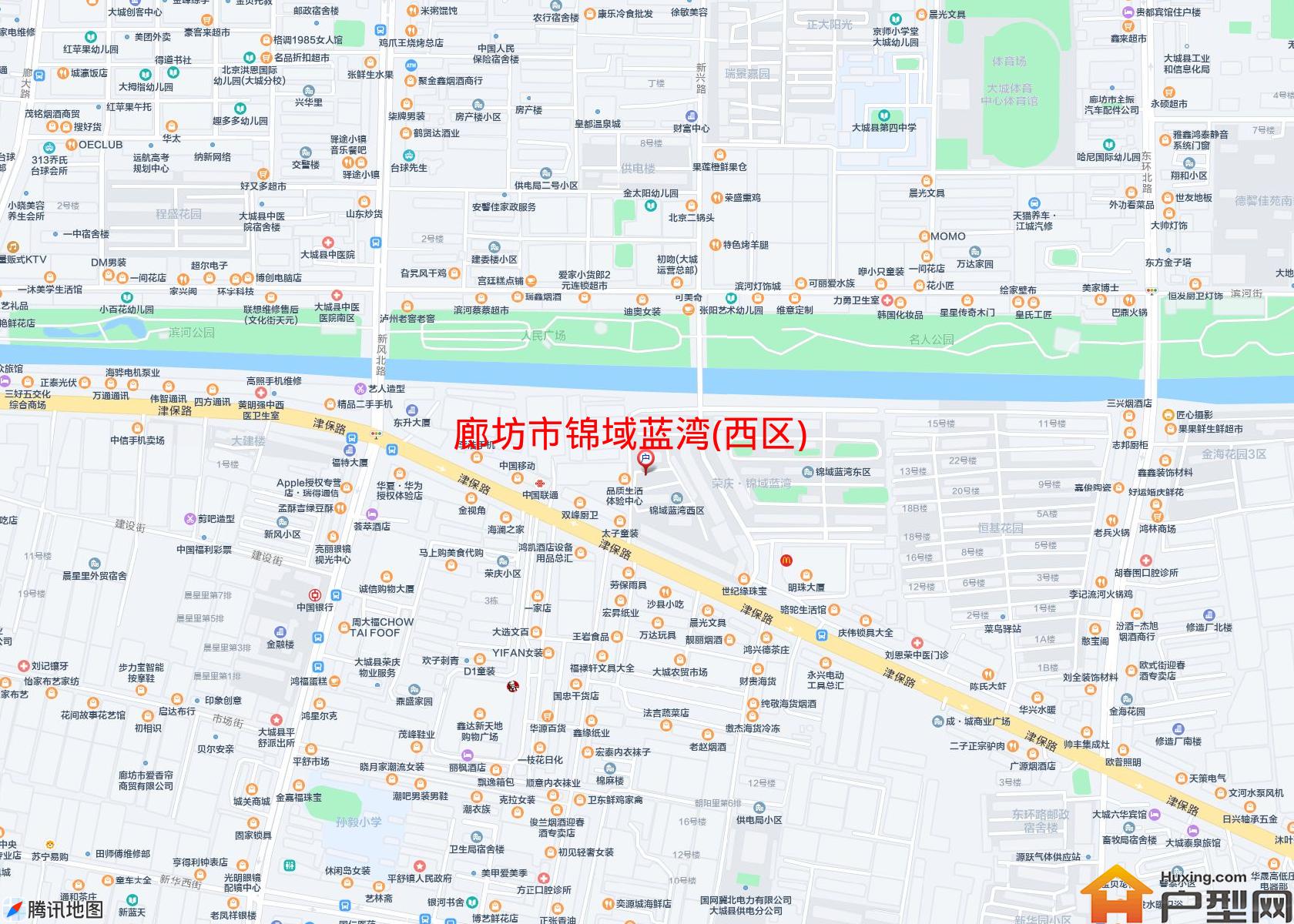 锦域蓝湾(西区)小区 - 户型网