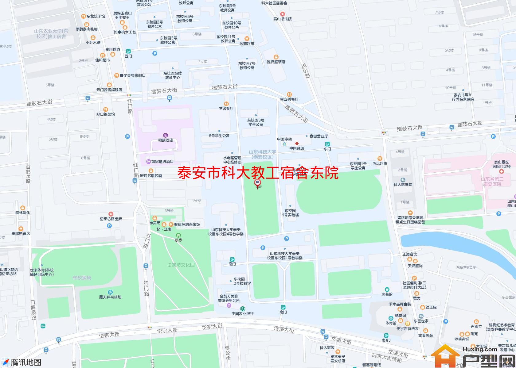 科大教工宿舍东院小区 - 户型网