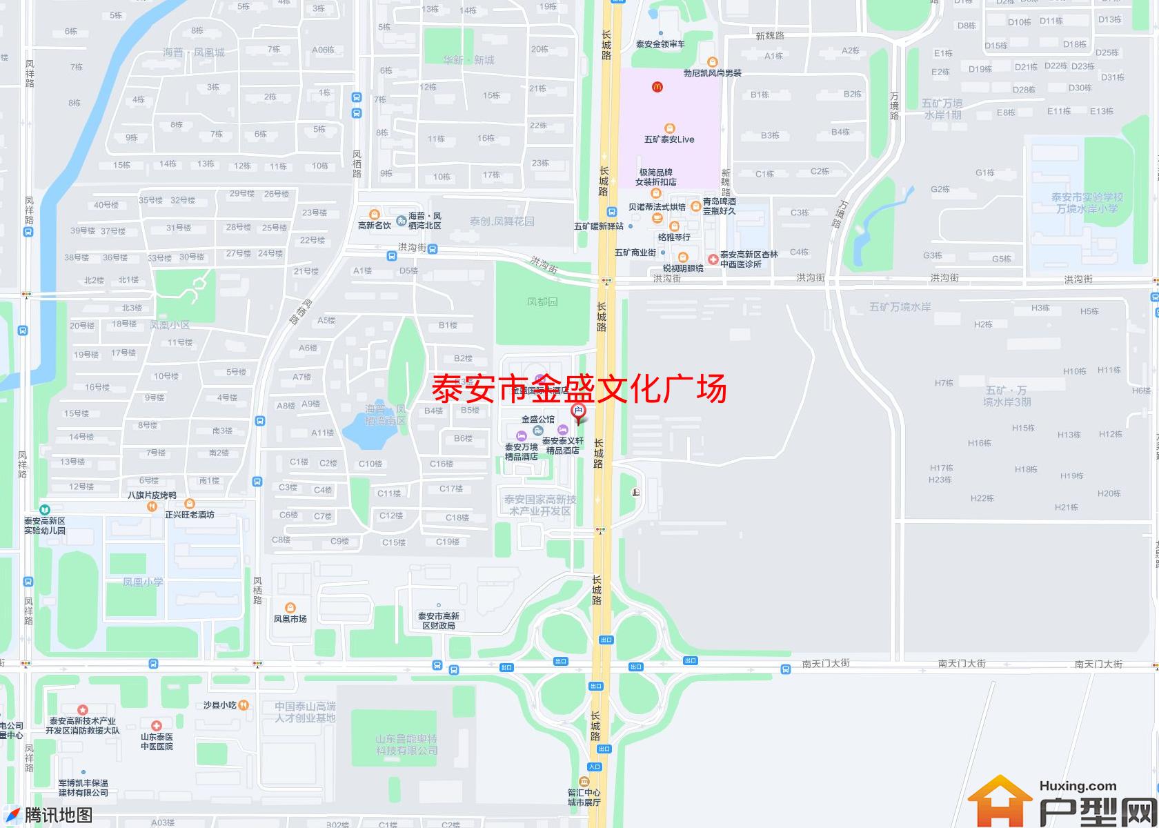 金盛文化广场小区 - 户型网