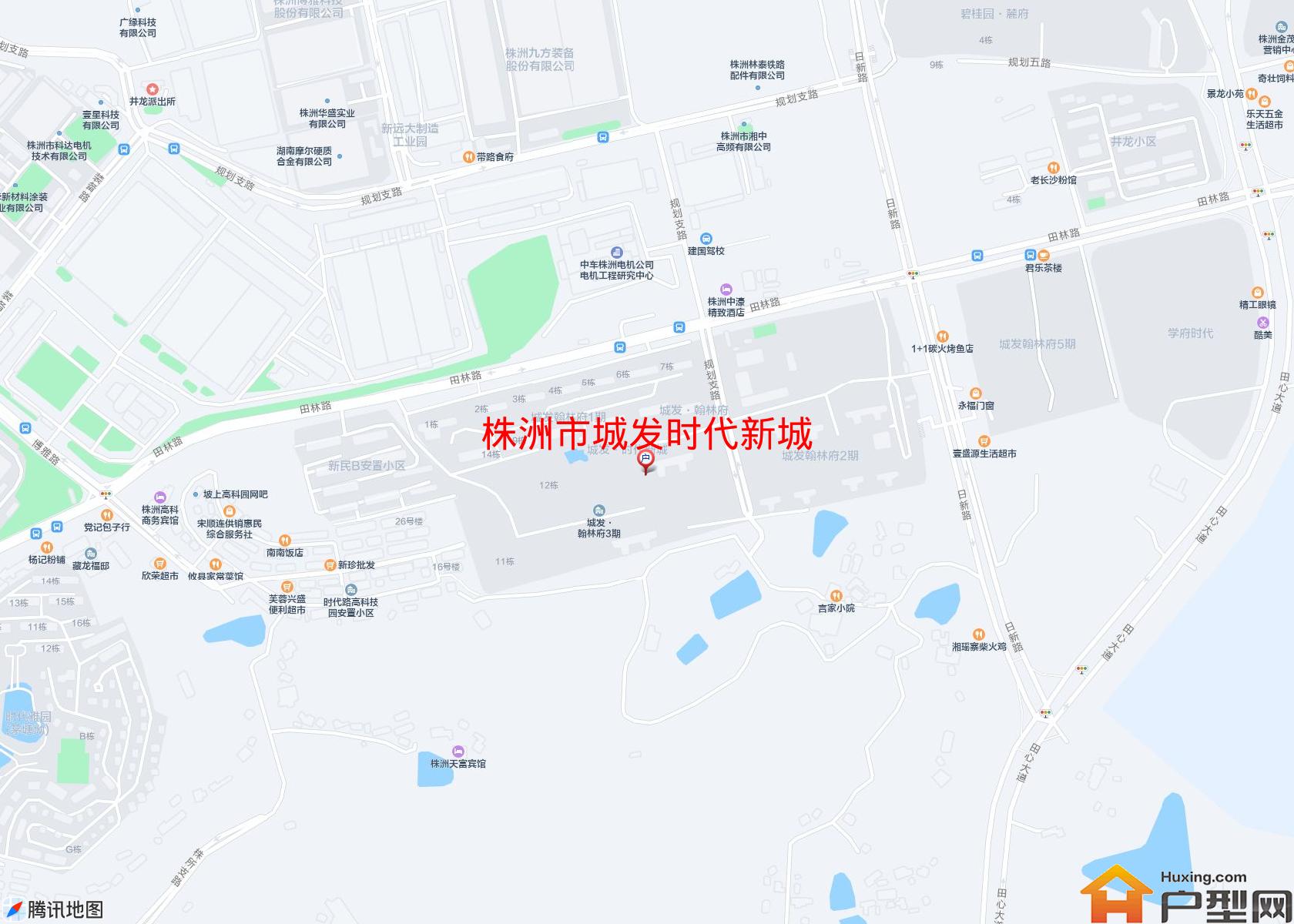 城发时代新城小区 - 户型网