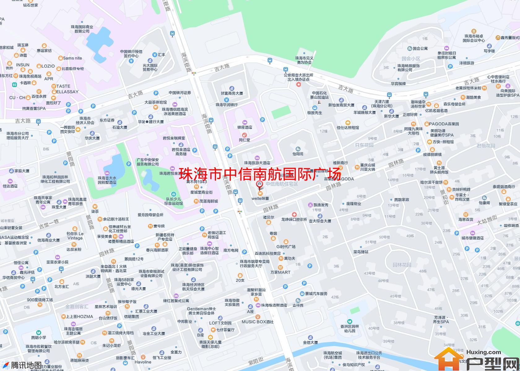 中信南航国际广场小区 - 户型网