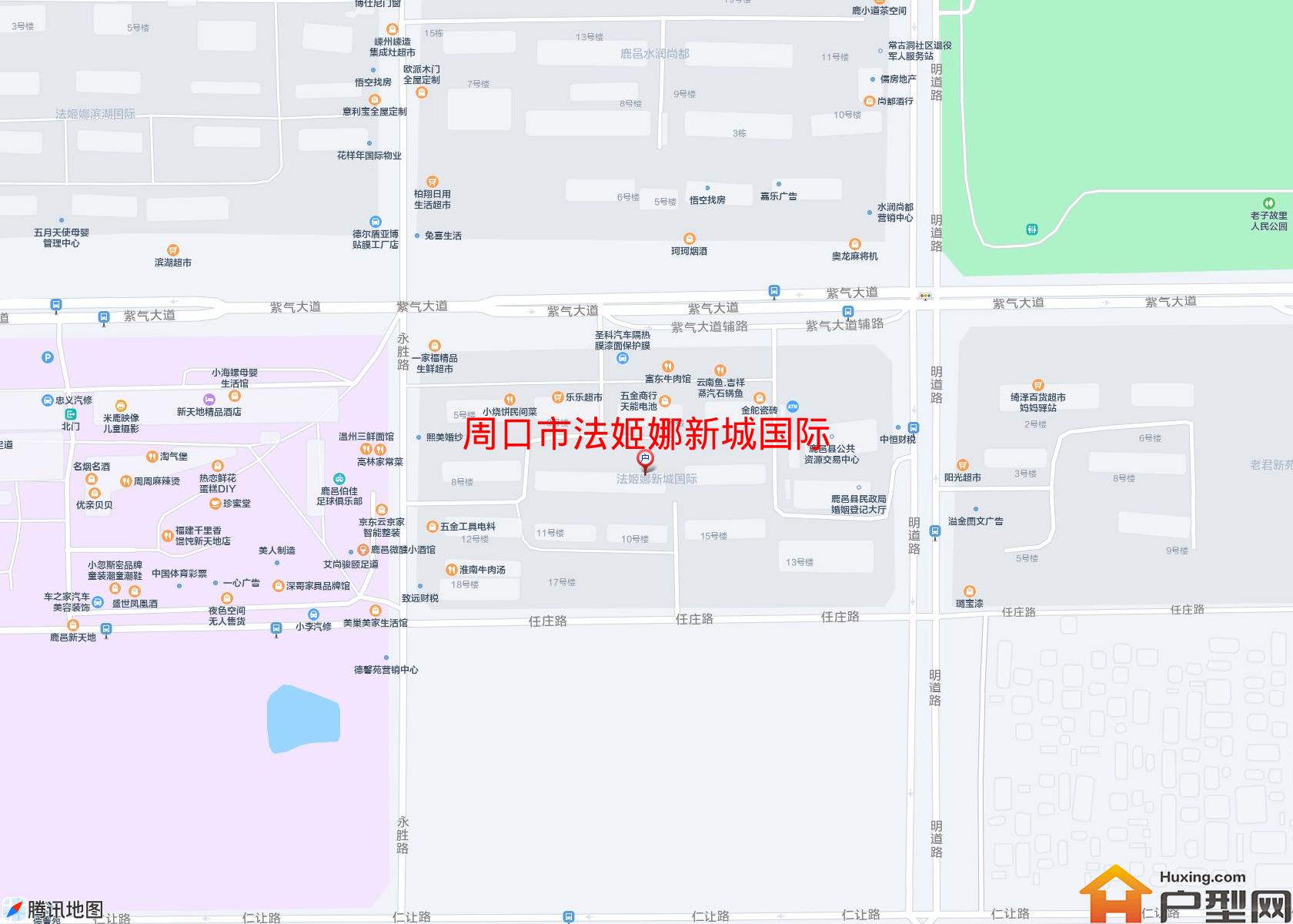 法姬娜新城国际小区 - 户型网