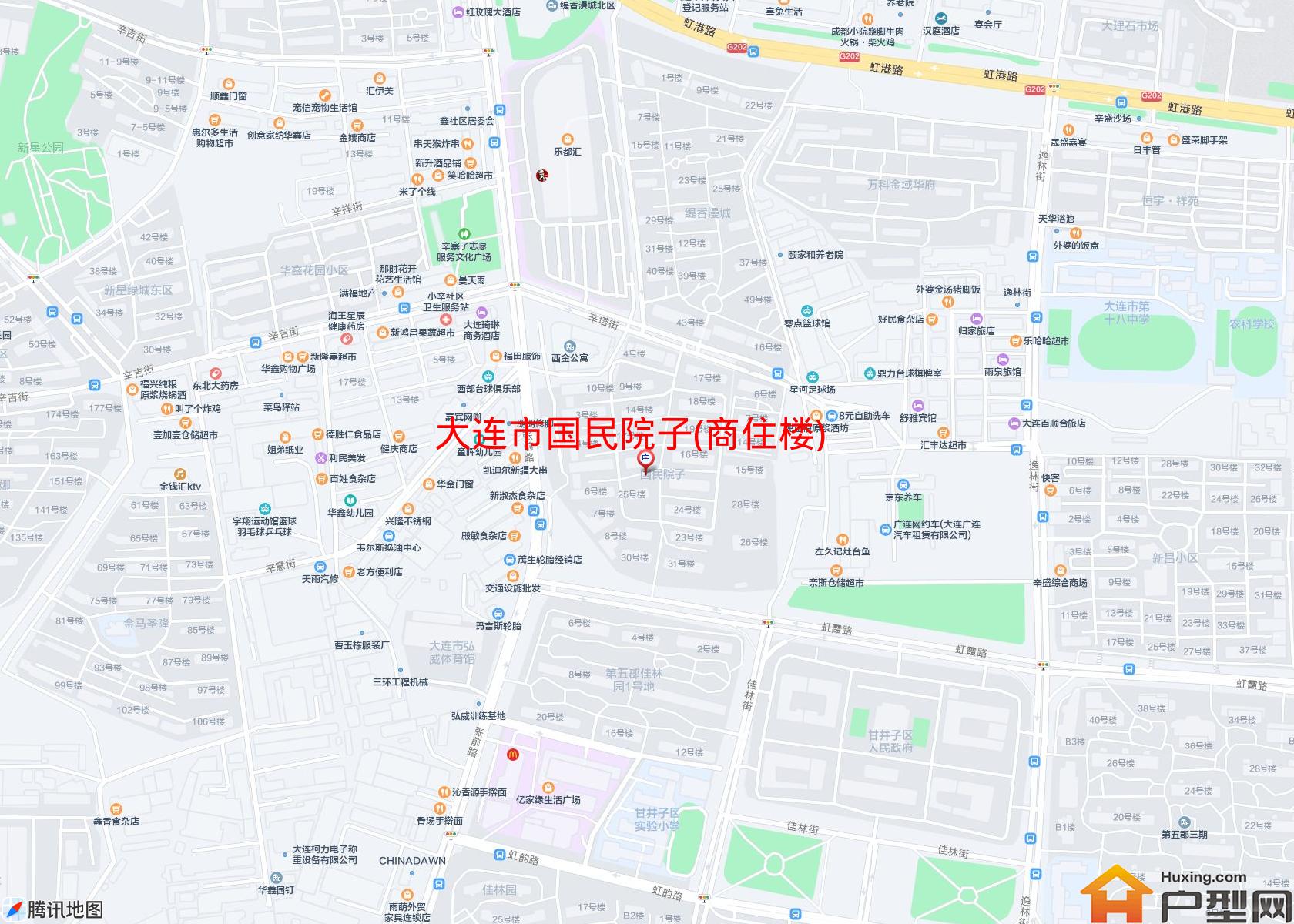 国民院子(商住楼)小区 - 户型网