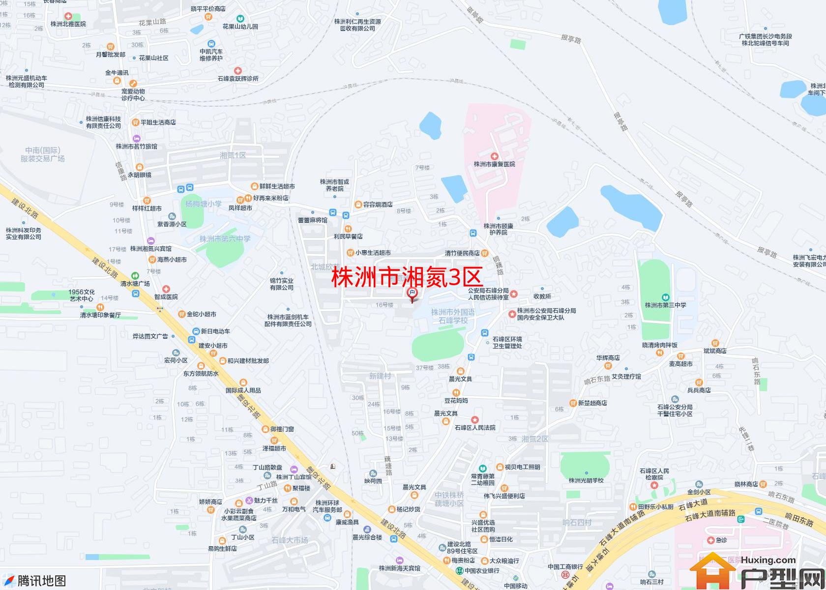 湘氮3区小区 - 户型网