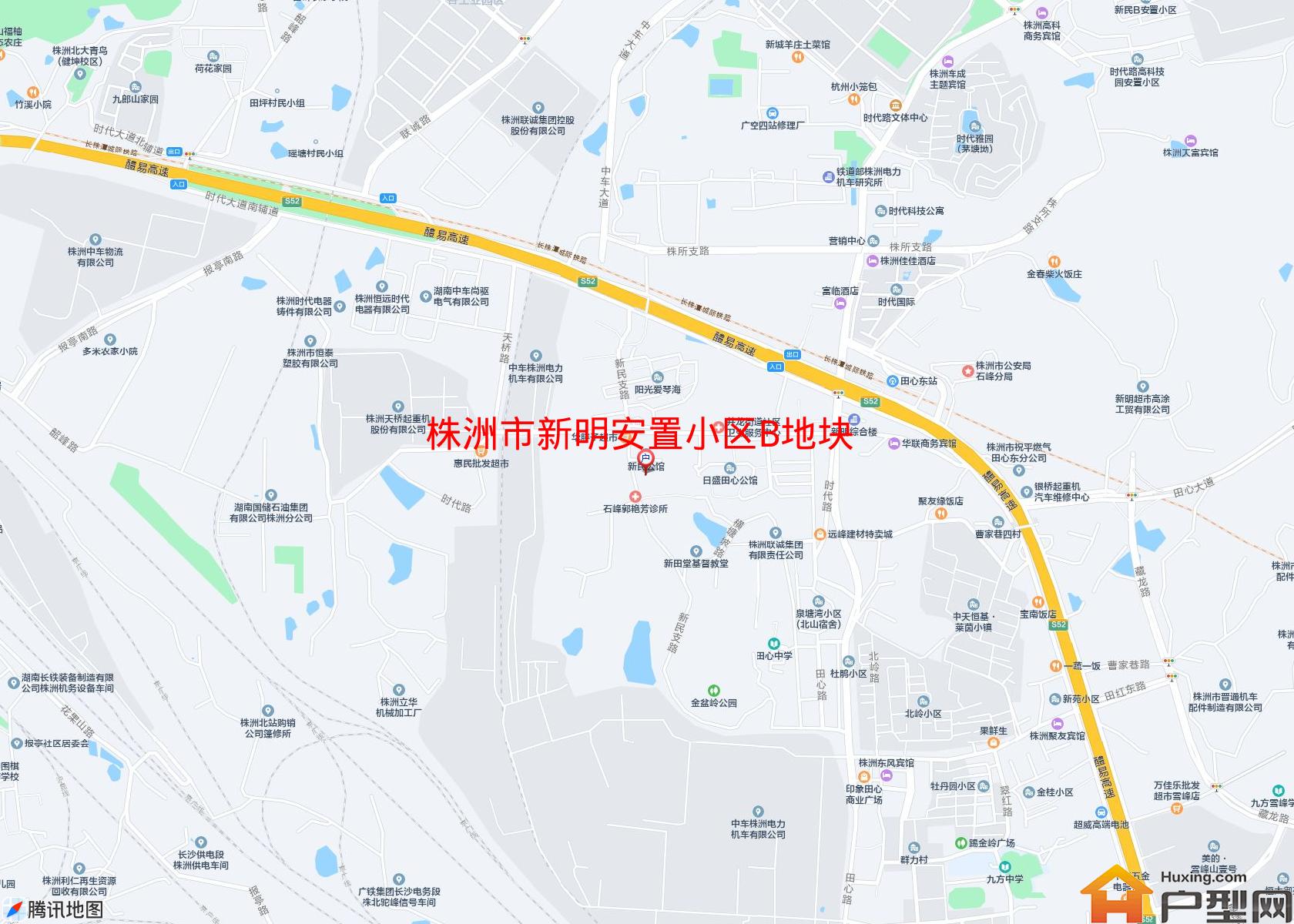 新明安置小区B地块小区 - 户型网