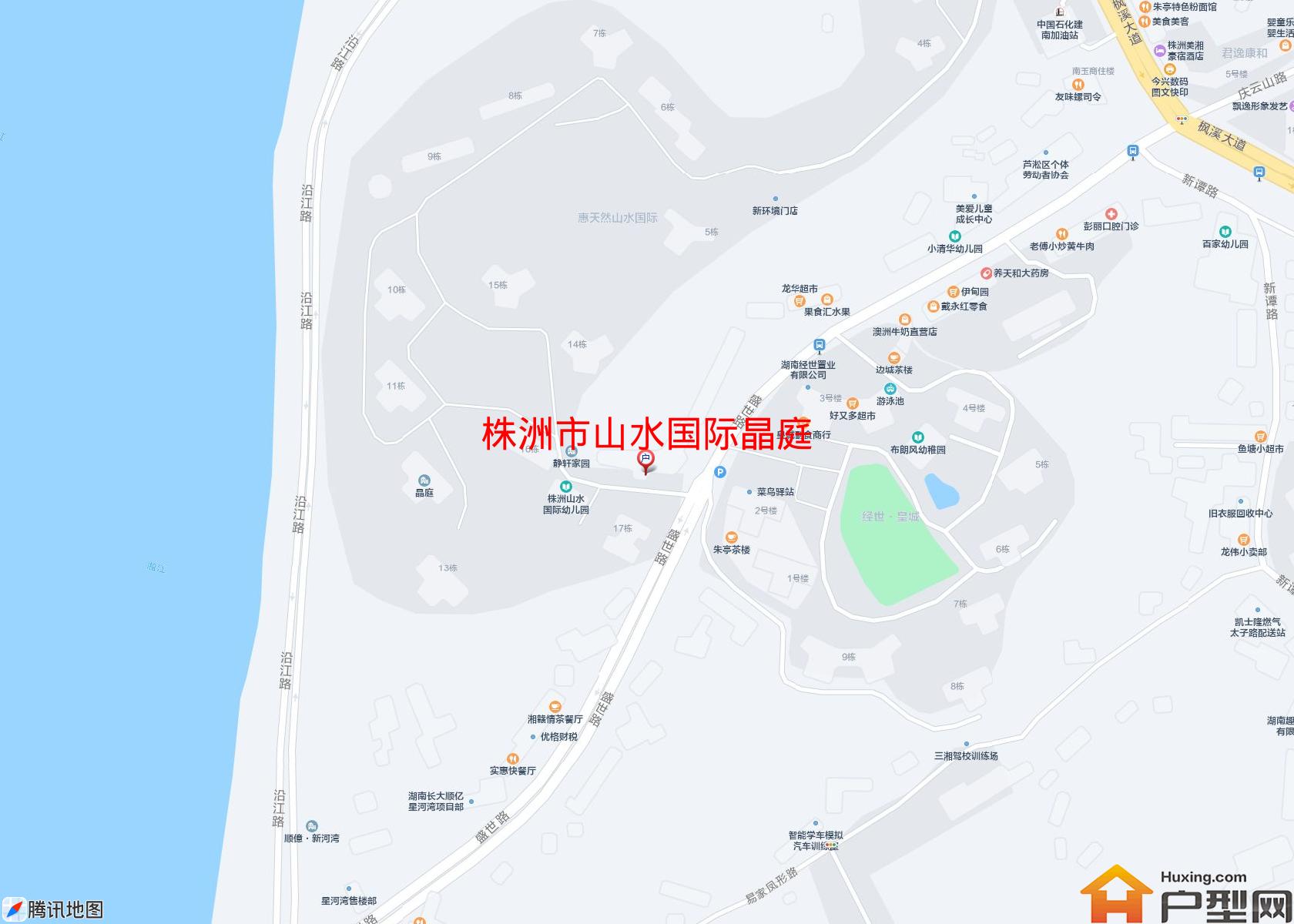 山水国际晶庭小区 - 户型网