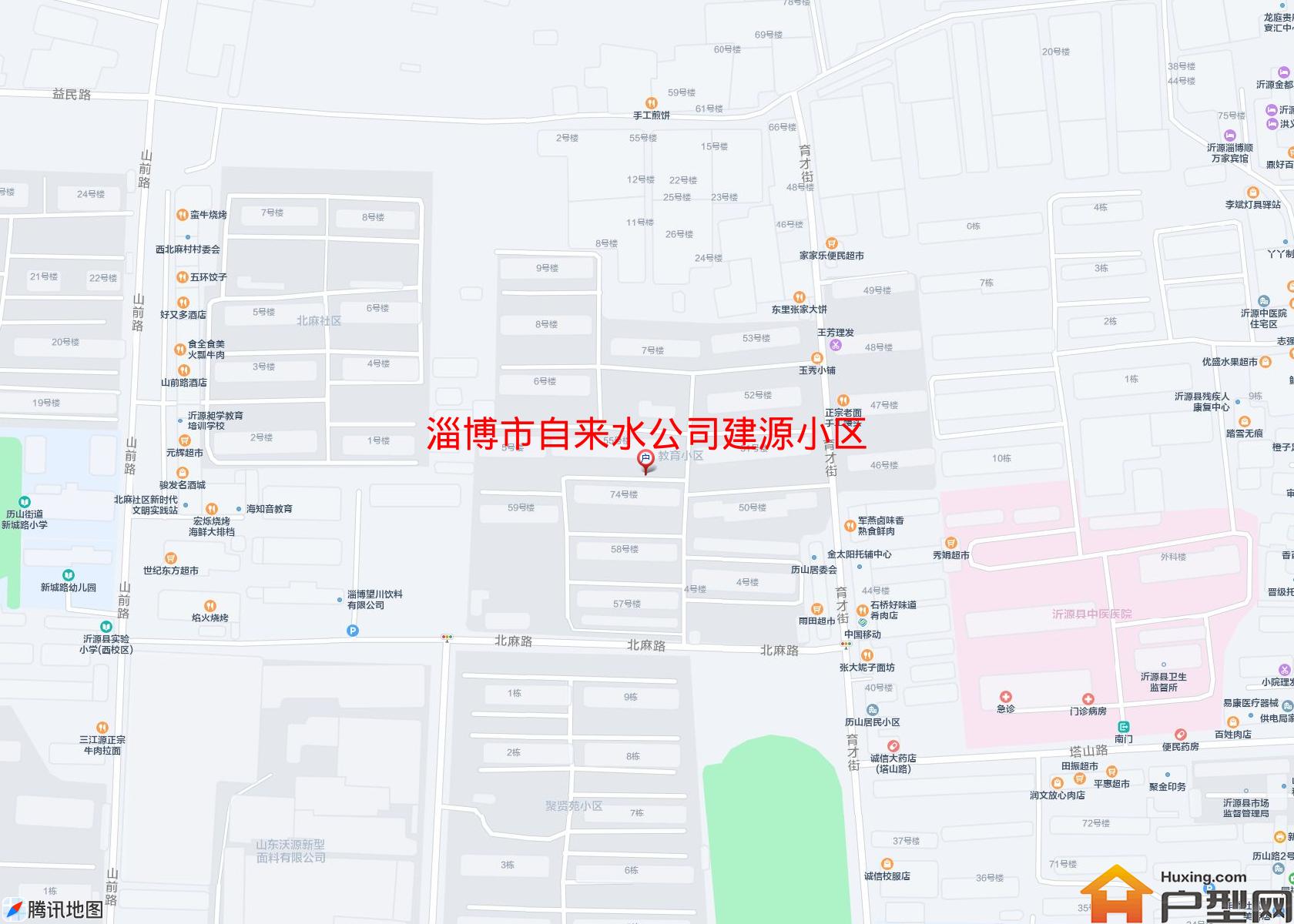 自来水公司建源小区小区 - 户型网