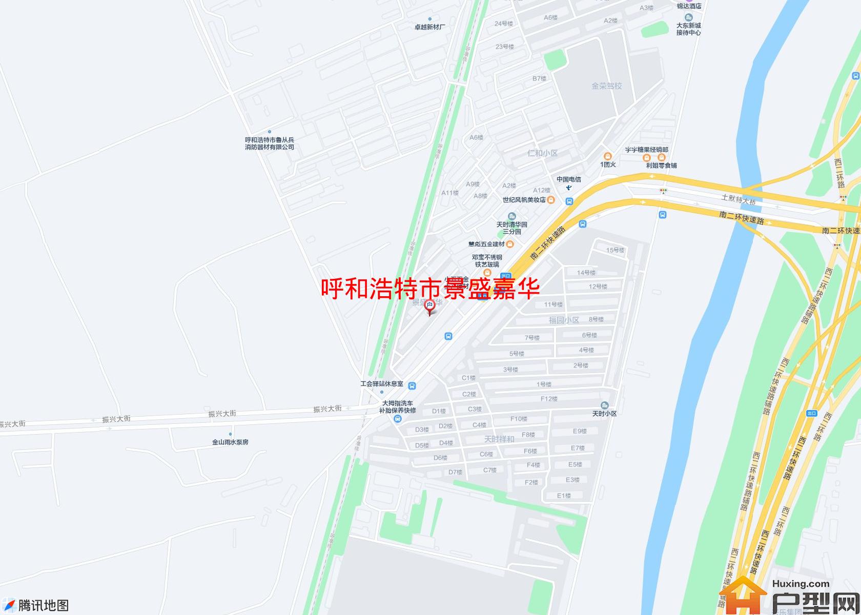 景盛嘉华小区 - 户型网