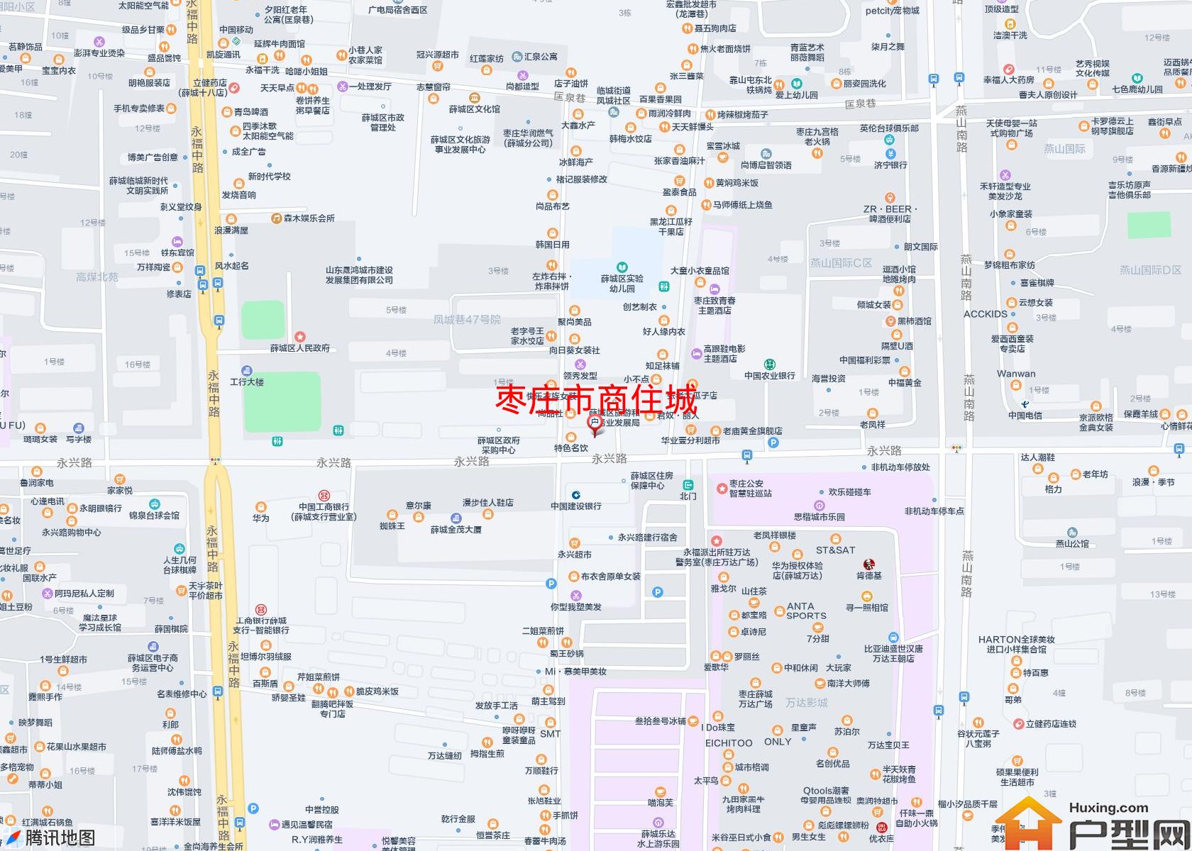商住城小区 - 户型网