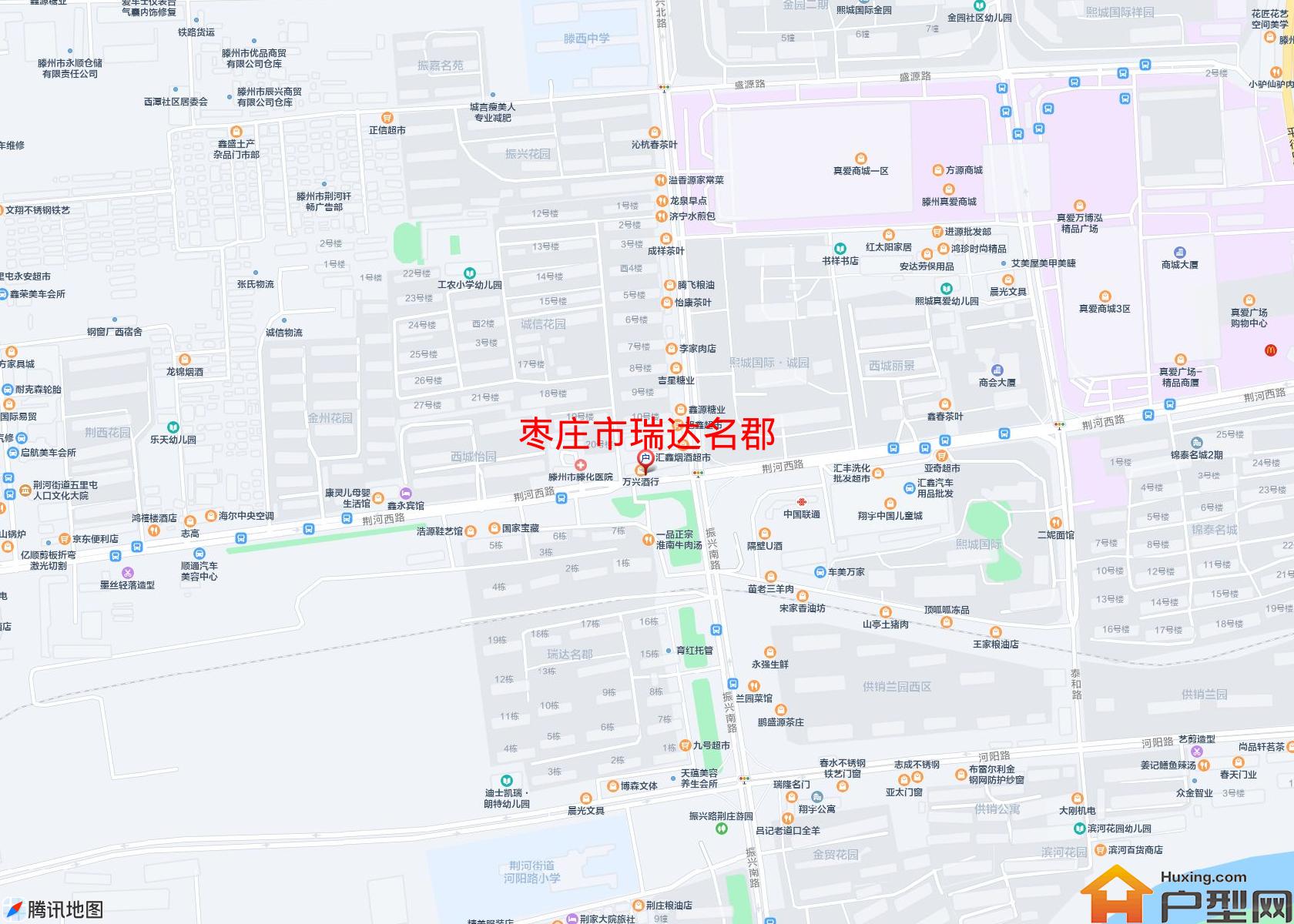 瑞达名郡小区 - 户型网