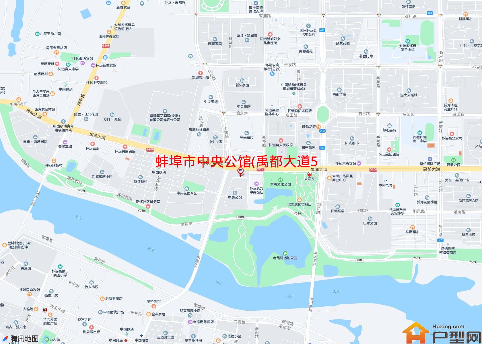 中央公馆(禹都大道528号)小区 - 户型网