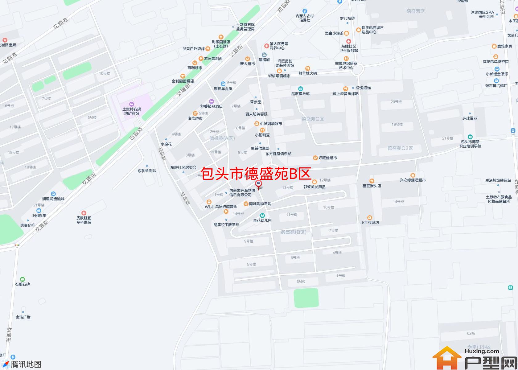 德盛苑B区小区 - 户型网