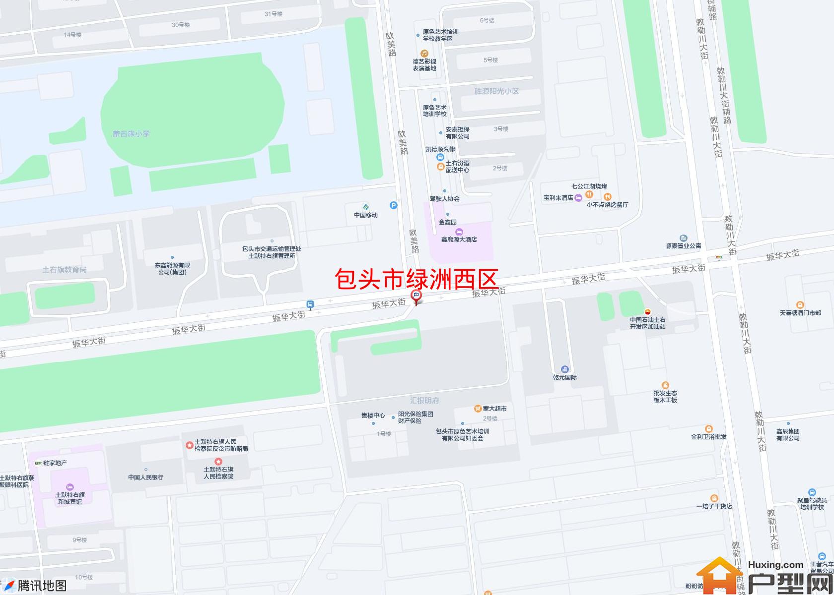 绿洲西区小区 - 户型网