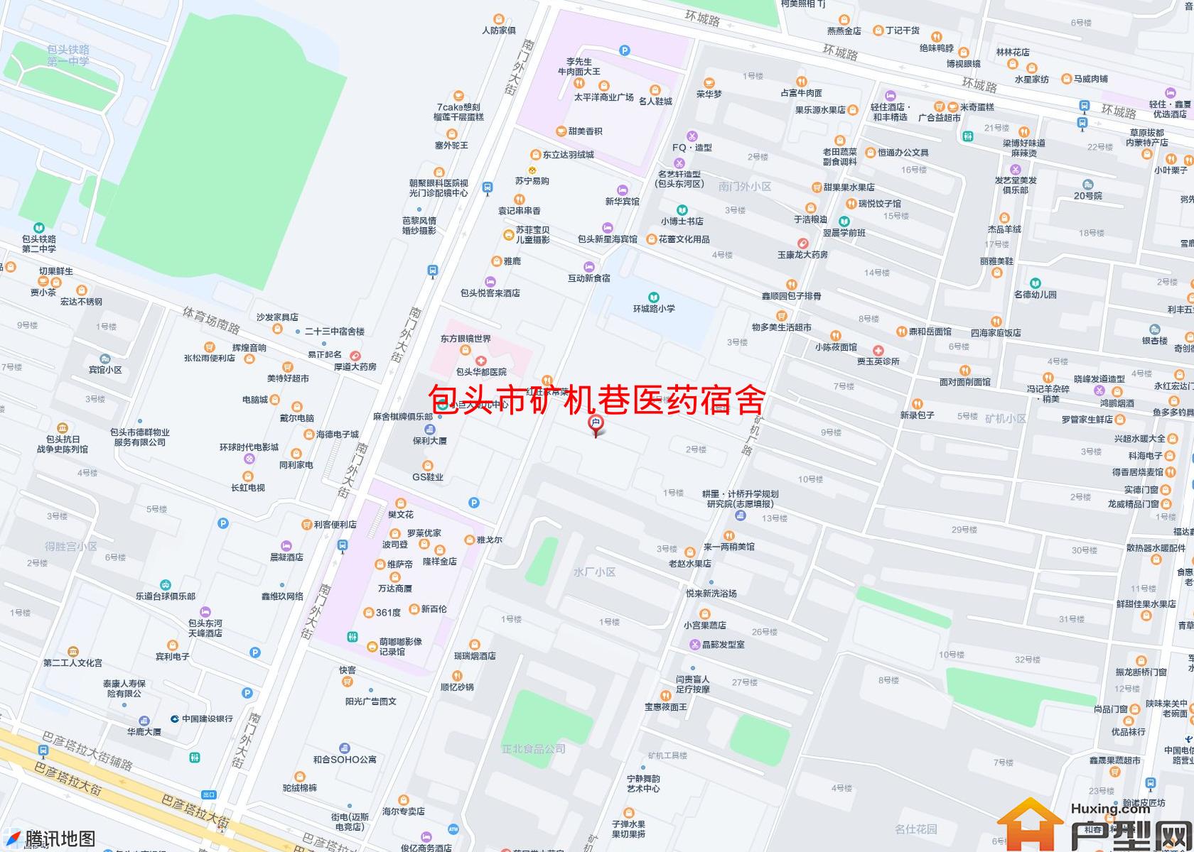 矿机巷医药宿舍小区 - 户型网
